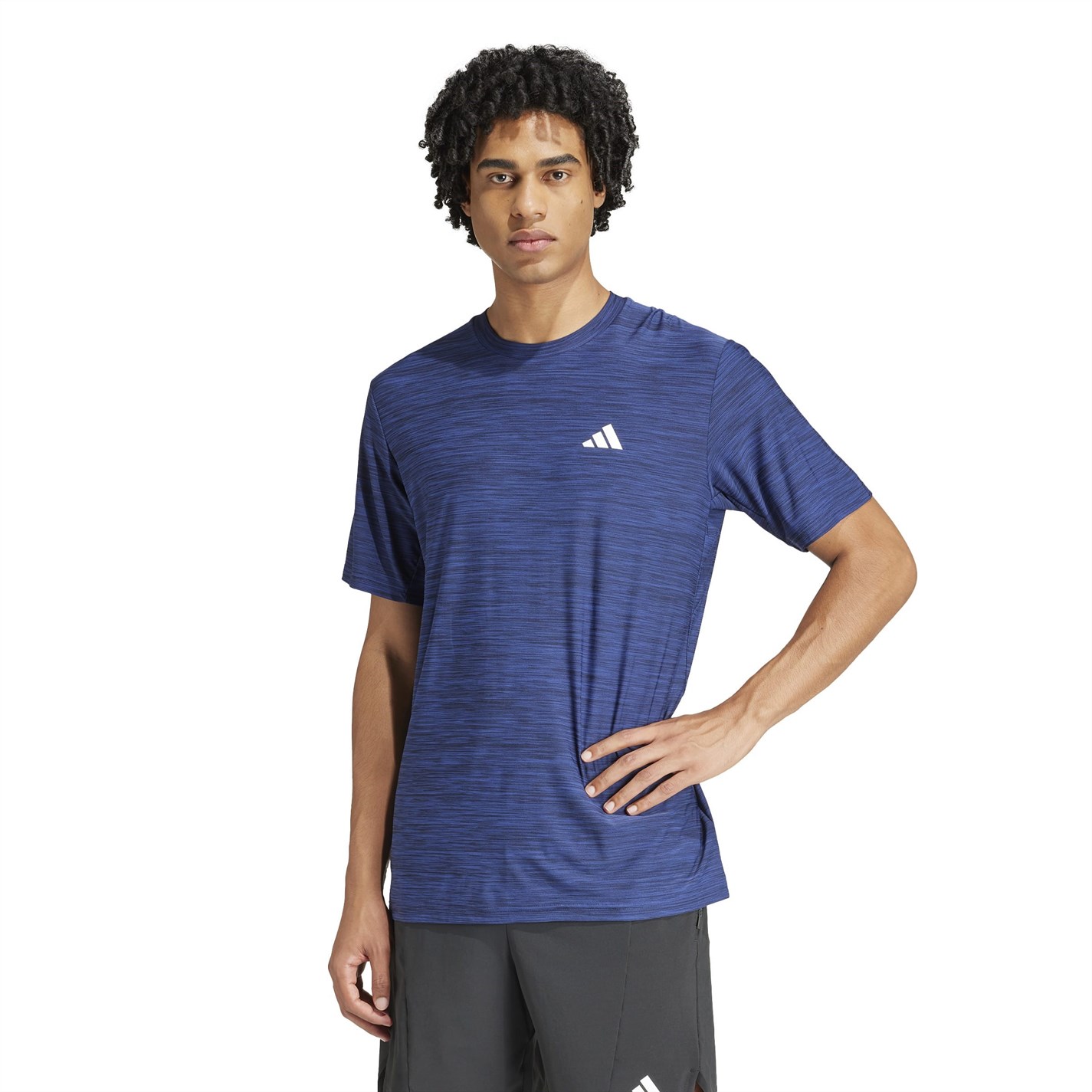 Tričko adidas Navymarl 9119533 Train Essentials Stretch Training T-Shirt Mens - 2