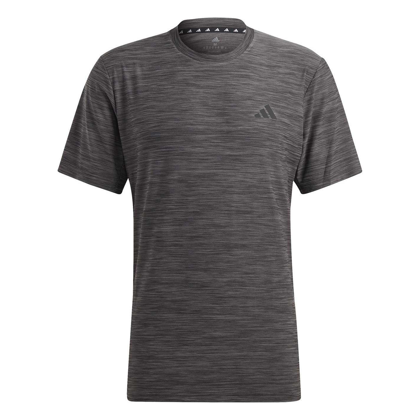 Tričko adidas DkGreyMarl 7825334 Train Essentials Stretch Training T-Shirt Mens - 1
