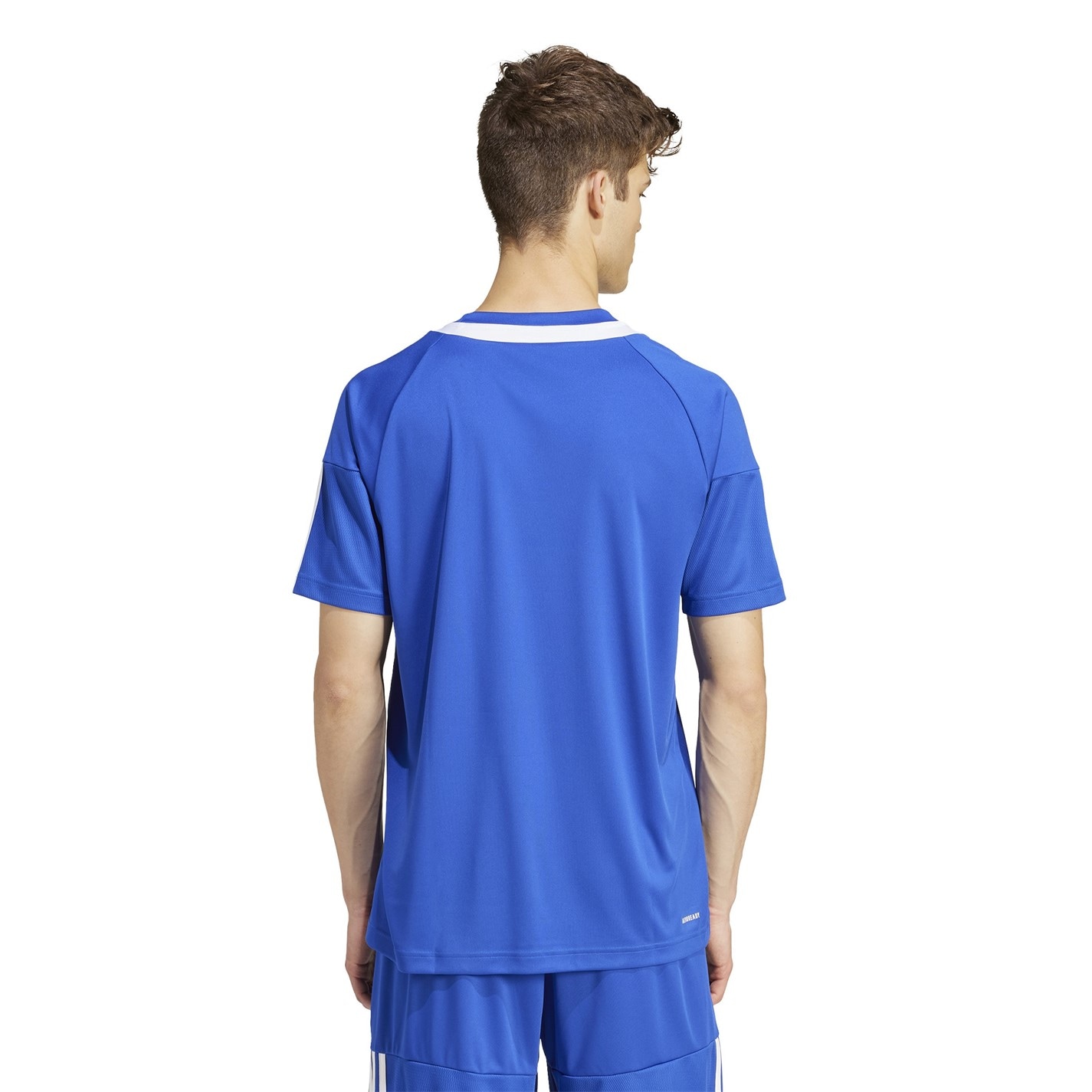 Tričko adidas Royal 4770276 Classic 3 Stripe Sereno T-Shirt Mens - 3