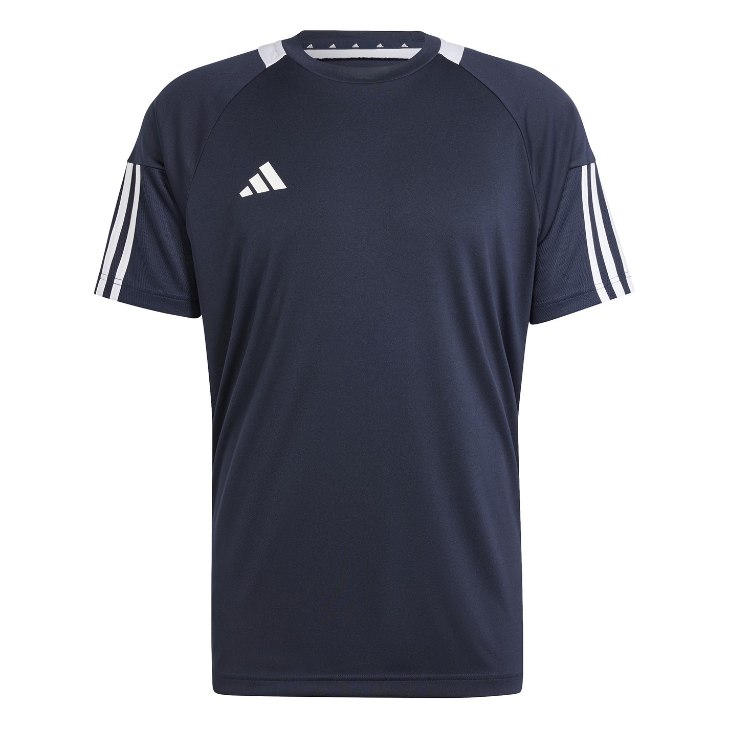 Tričko adidas Navy 5777602 Classic 3 Stripe Sereno T-Shirt Mens - 1