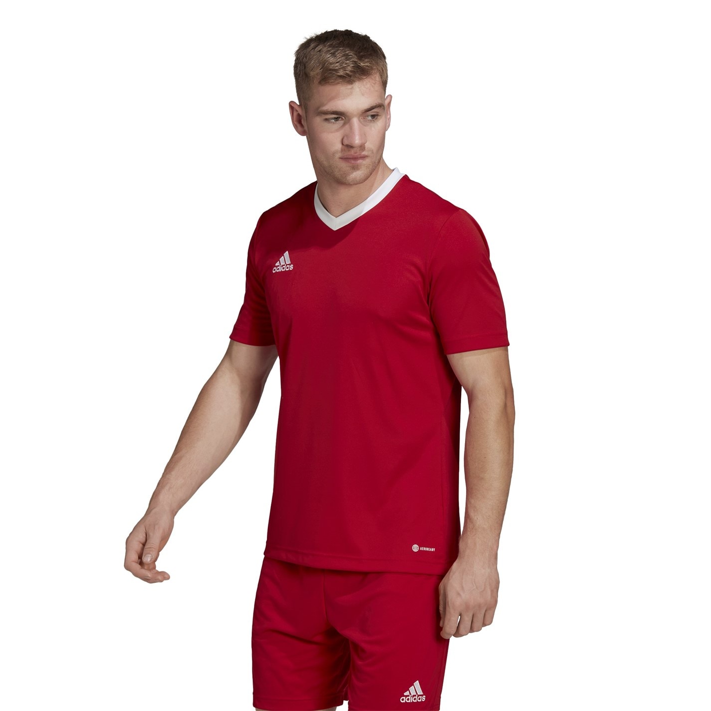 Tričko adidas Red 8896908 Entrada 22 Short Sleeve Jersey Top Mens - 3