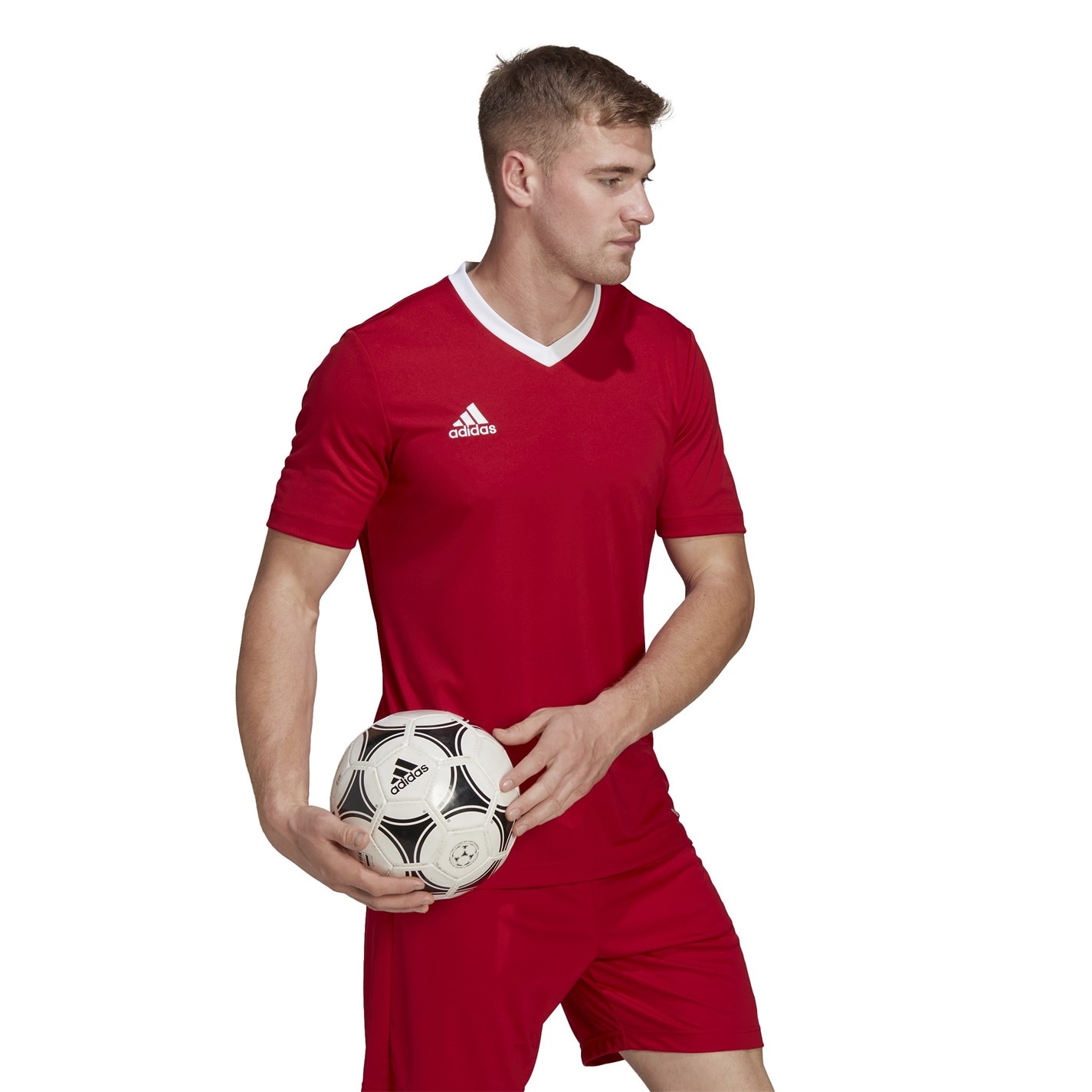 Tričko adidas Red 8896908 Entrada 22 Short Sleeve Jersey Top Mens - 5