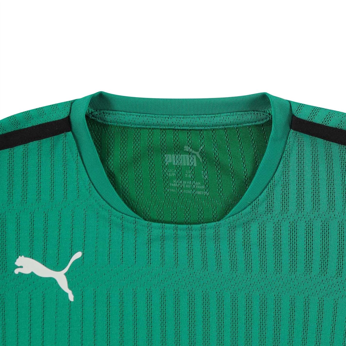 Tričko Puma Pepper Green 2596845 Team Cup Jersey Top Junior - 3
