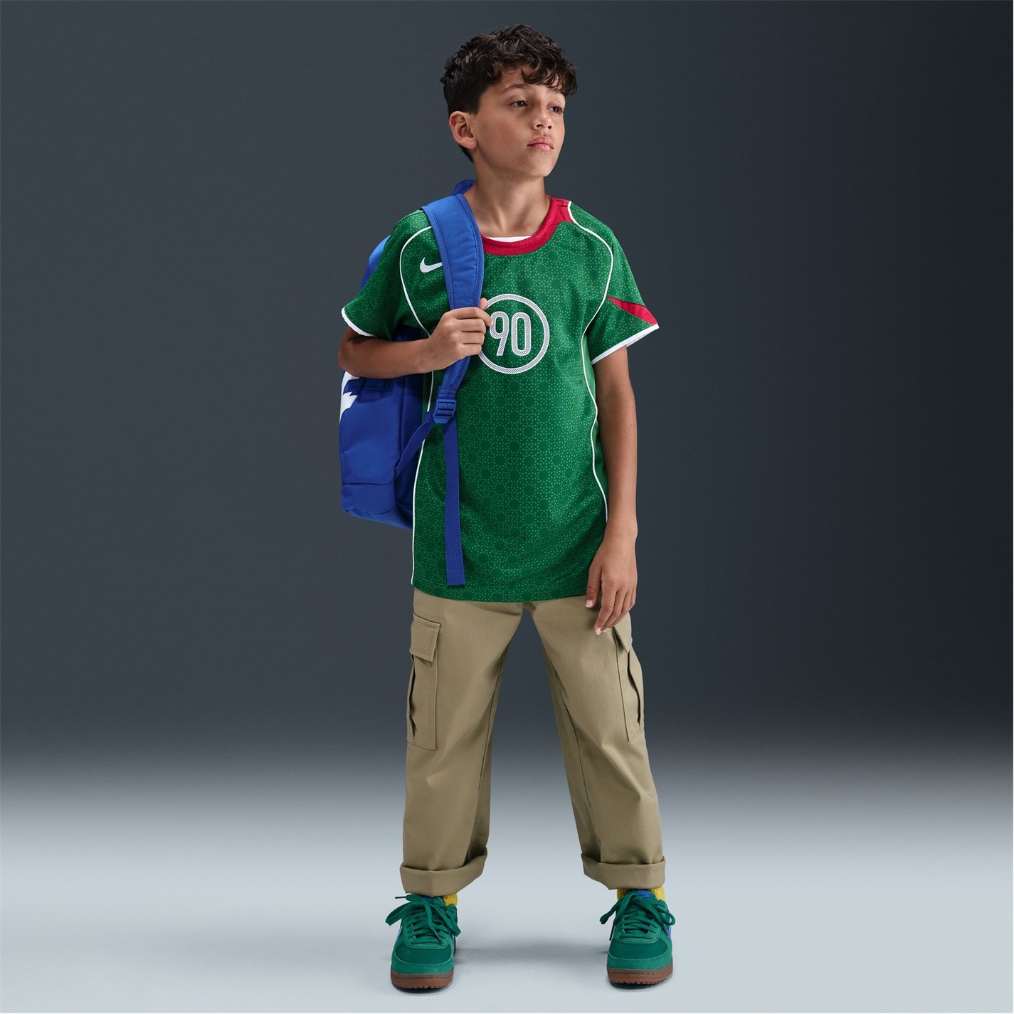 Tričko Nike Green 8694493 Total 90 Energy Shirt Juniors - 7