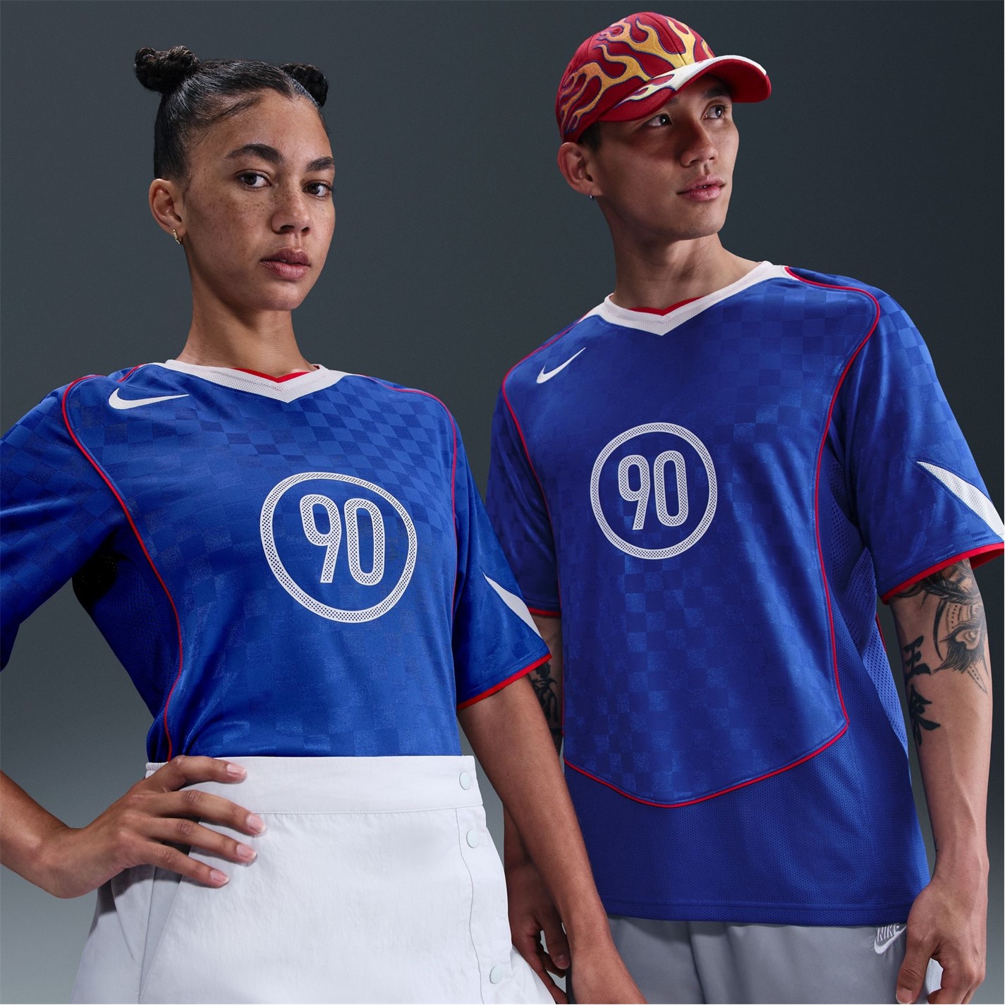 Tričko Nike Blue 8388202 Total 90 Energy Shirt Adults - 4