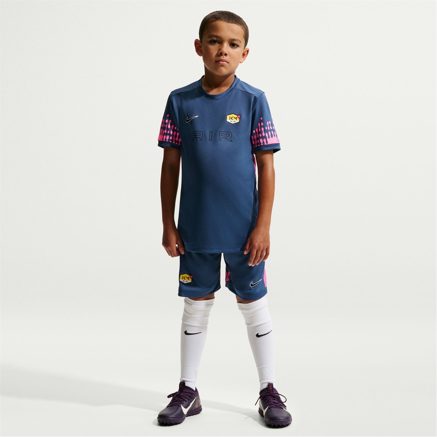 Tričko Nike Mystic Navy 9623941 Unisex Kids' Short Sleeve Performance T-Shirt - 8