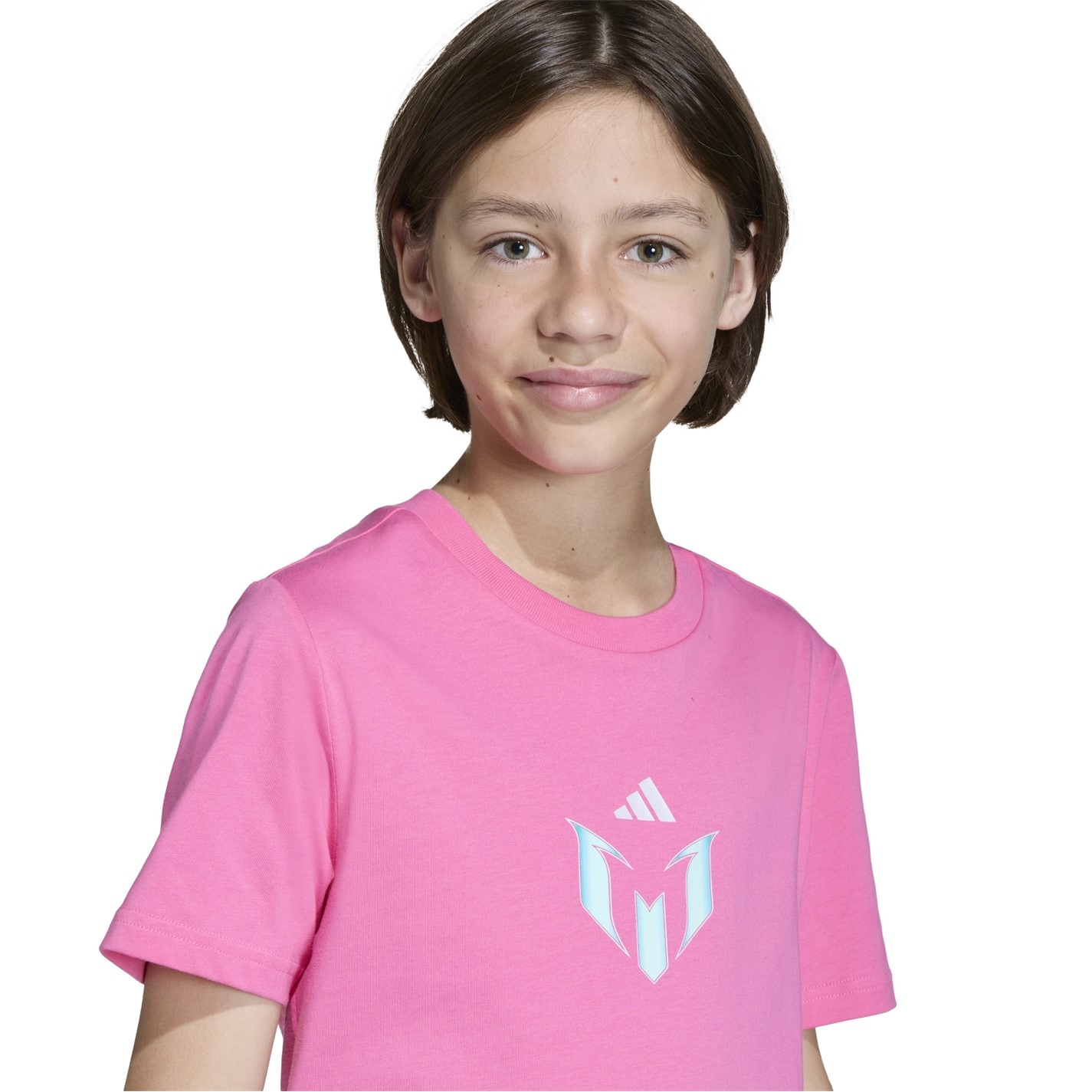 Tričko adidas Solar Pink 4826288 Messi Graphic T-Shirt Kids - 4