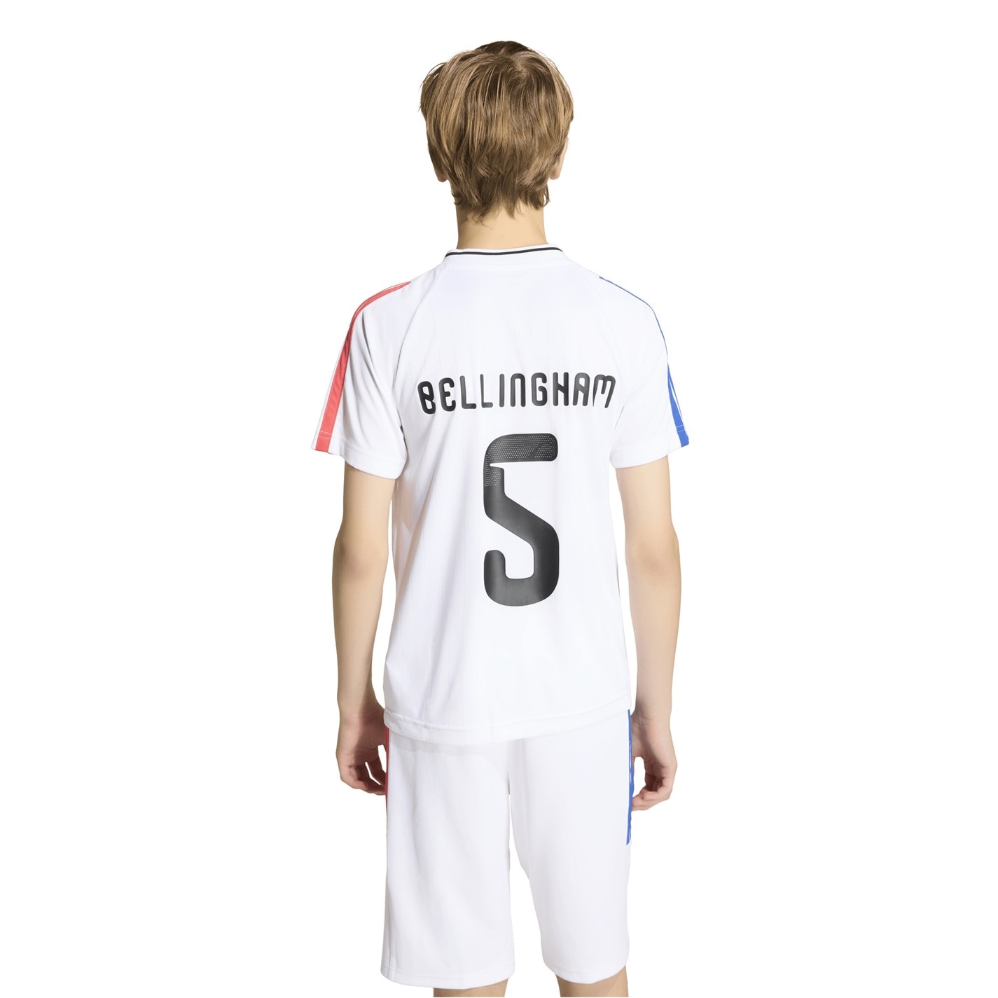 Tričko adidas White 975829 Adidas Jude Bellingham T-Shirt Kids - 5