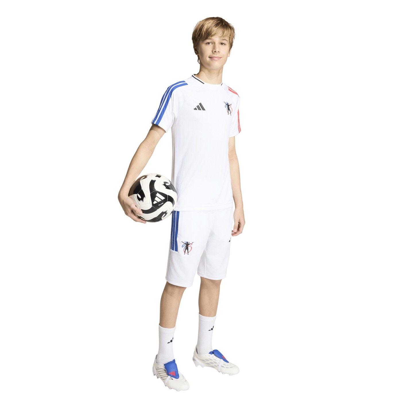 Tričko adidas White 975829 Adidas Jude Bellingham T-Shirt Kids - 7