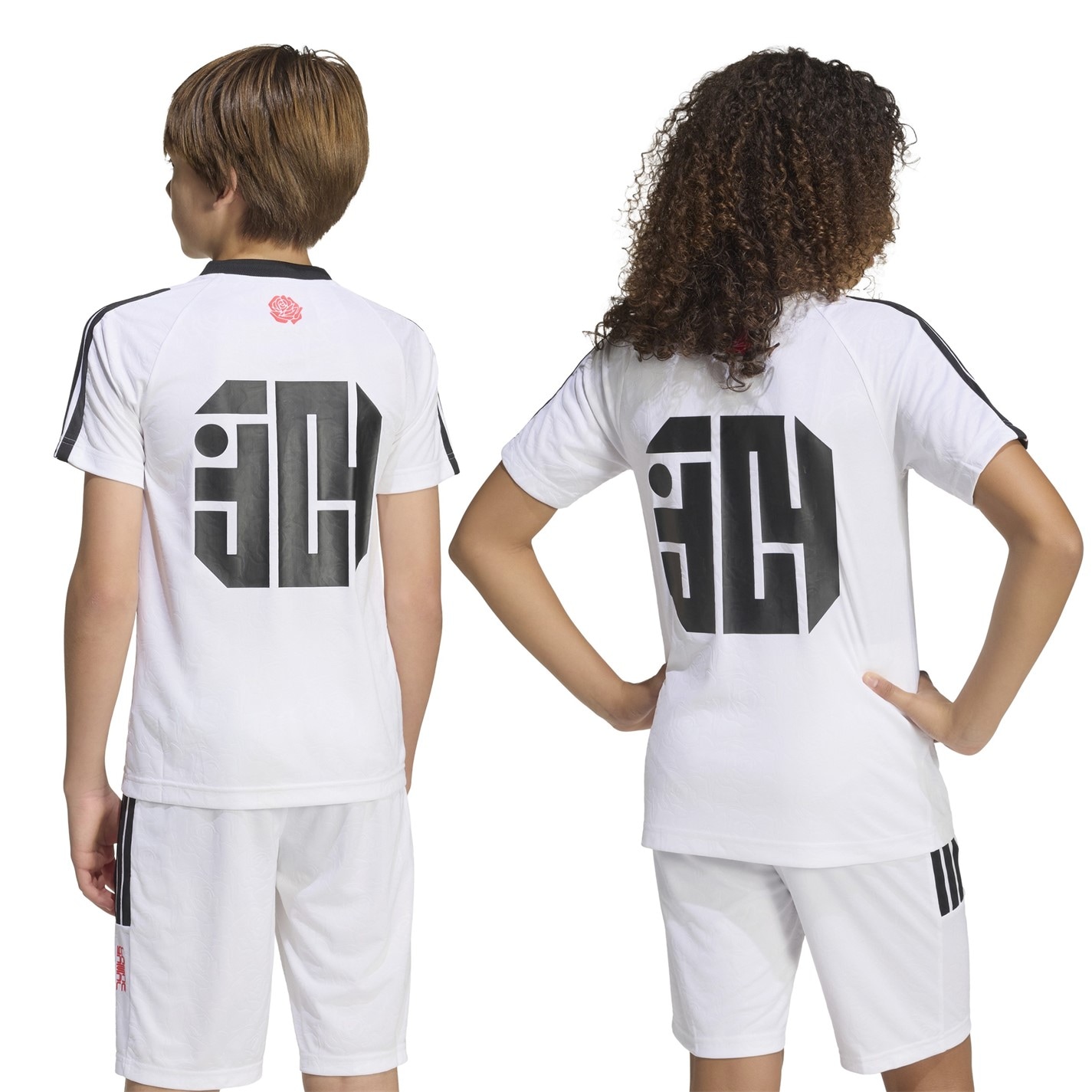 Tričko adidas White 4358021 Unisex Kids' Short Sleeve Performance T-Shirt - 3