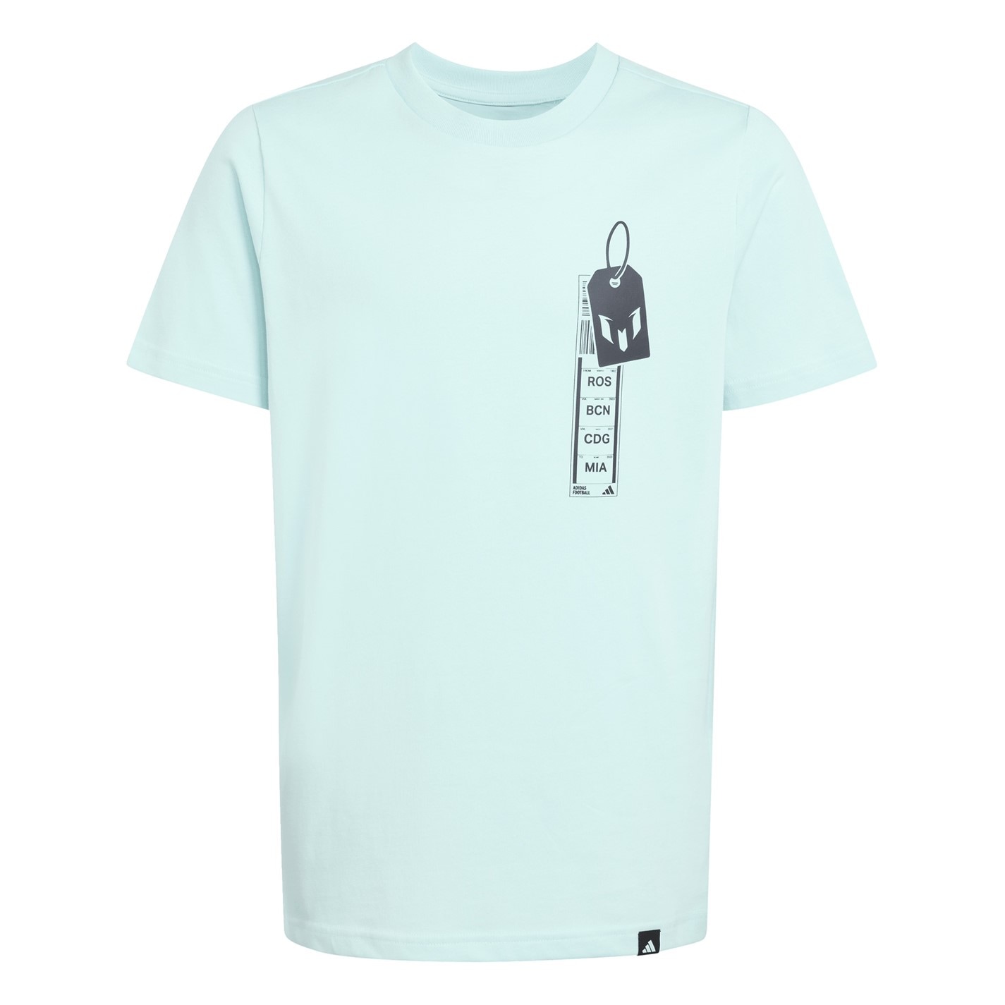 Tričko adidas Flash Aqua 3474597 Adidas Messi Graphic T-Shirt Kids - 1