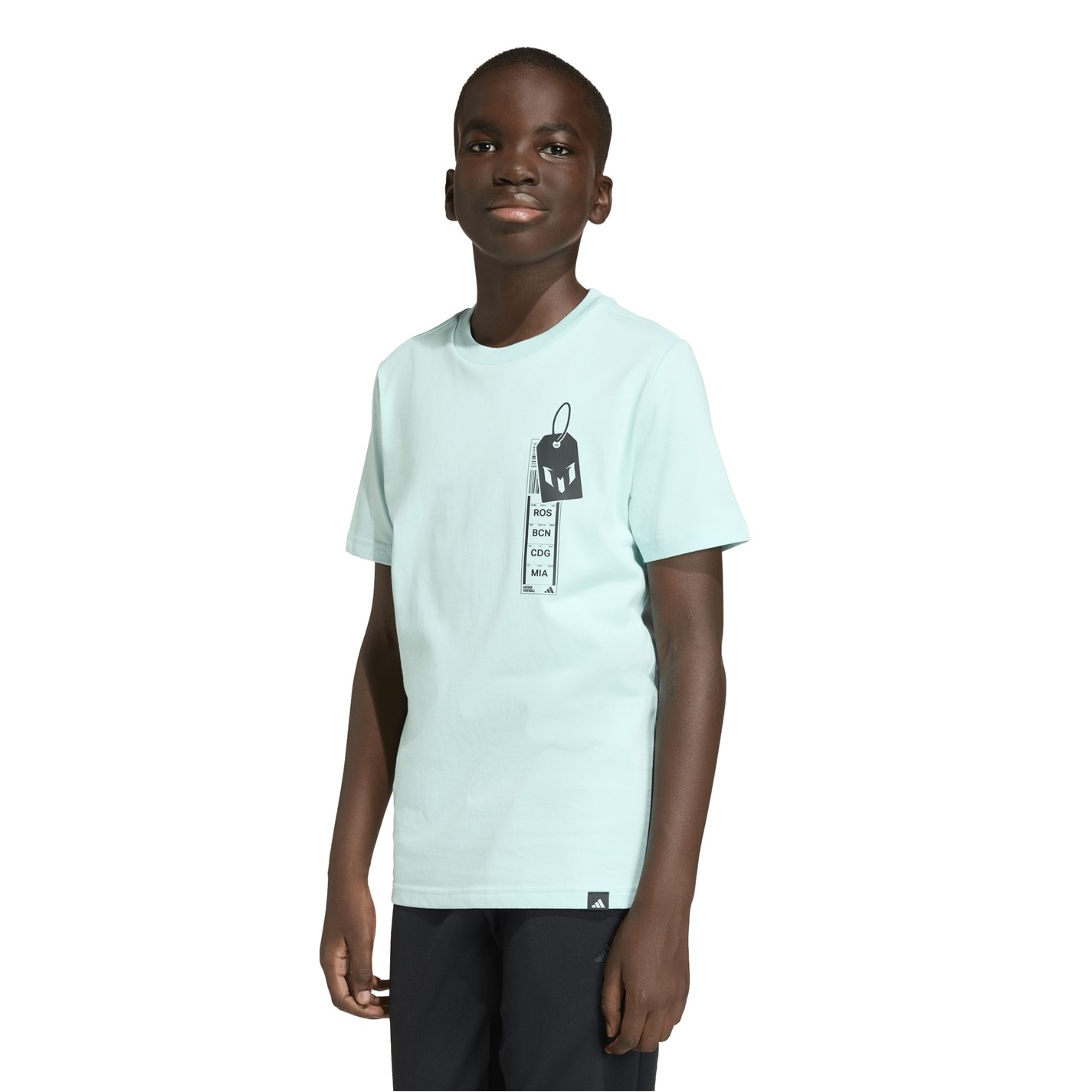 Tričko adidas Flash Aqua 3474597 Adidas Messi Graphic T-Shirt Kids - 2