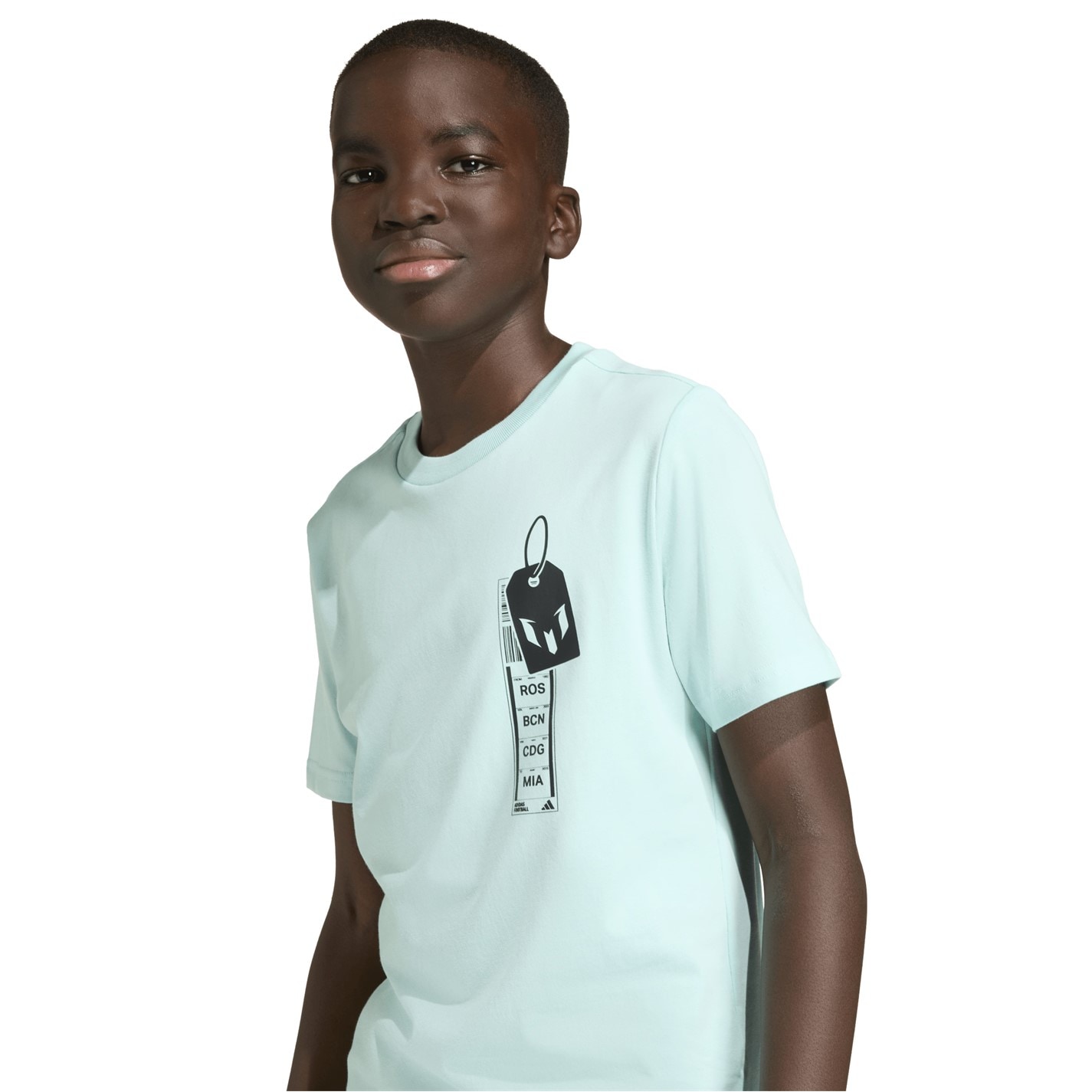Tričko adidas Flash Aqua 3474597 Adidas Messi Graphic T-Shirt Kids - 5