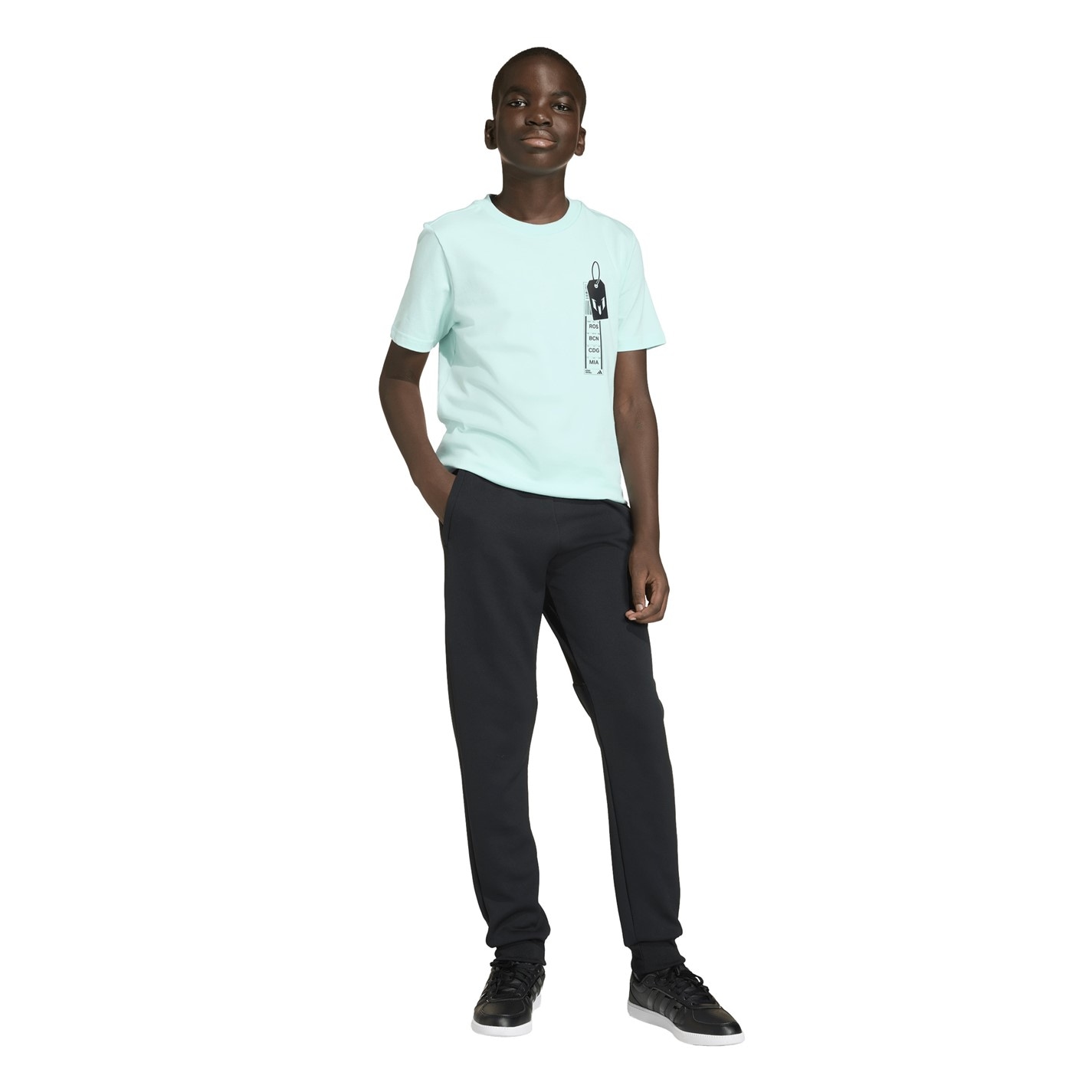 Tričko adidas Flash Aqua 3474597 Adidas Messi Graphic T-Shirt Kids - 6