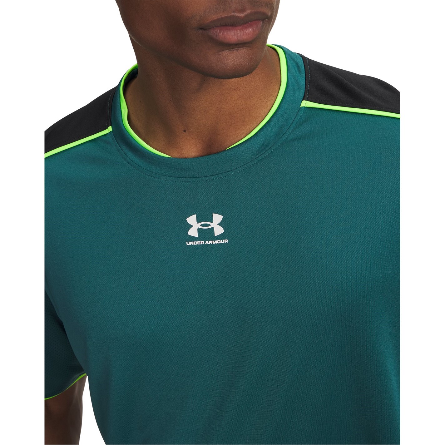 Tričko Under Armour Rack Green 5872084 UA Challenger Train - 3