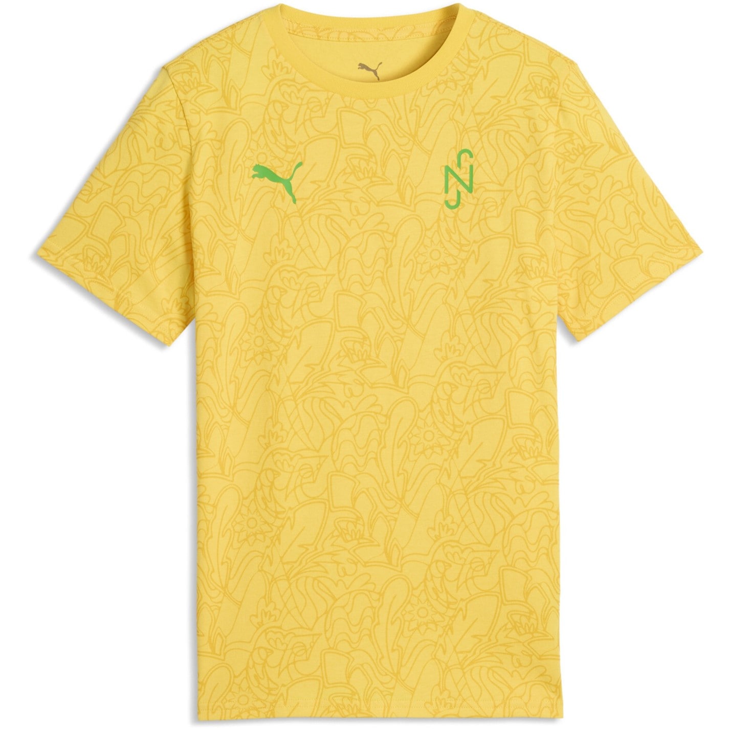 Tričko Puma Yellow 265622 Kids' Short Sleeve Performance T-Shirt - 1