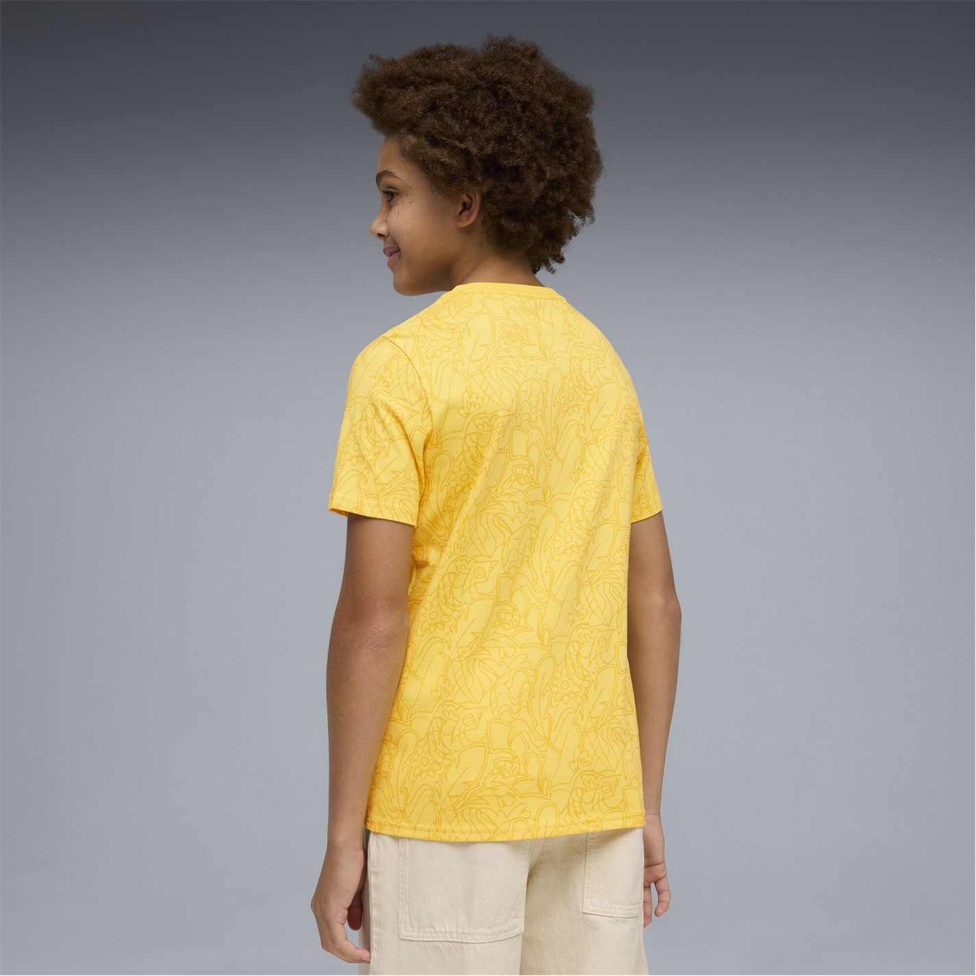 Tričko Puma Yellow 265622 Kids' Short Sleeve Performance T-Shirt - 5