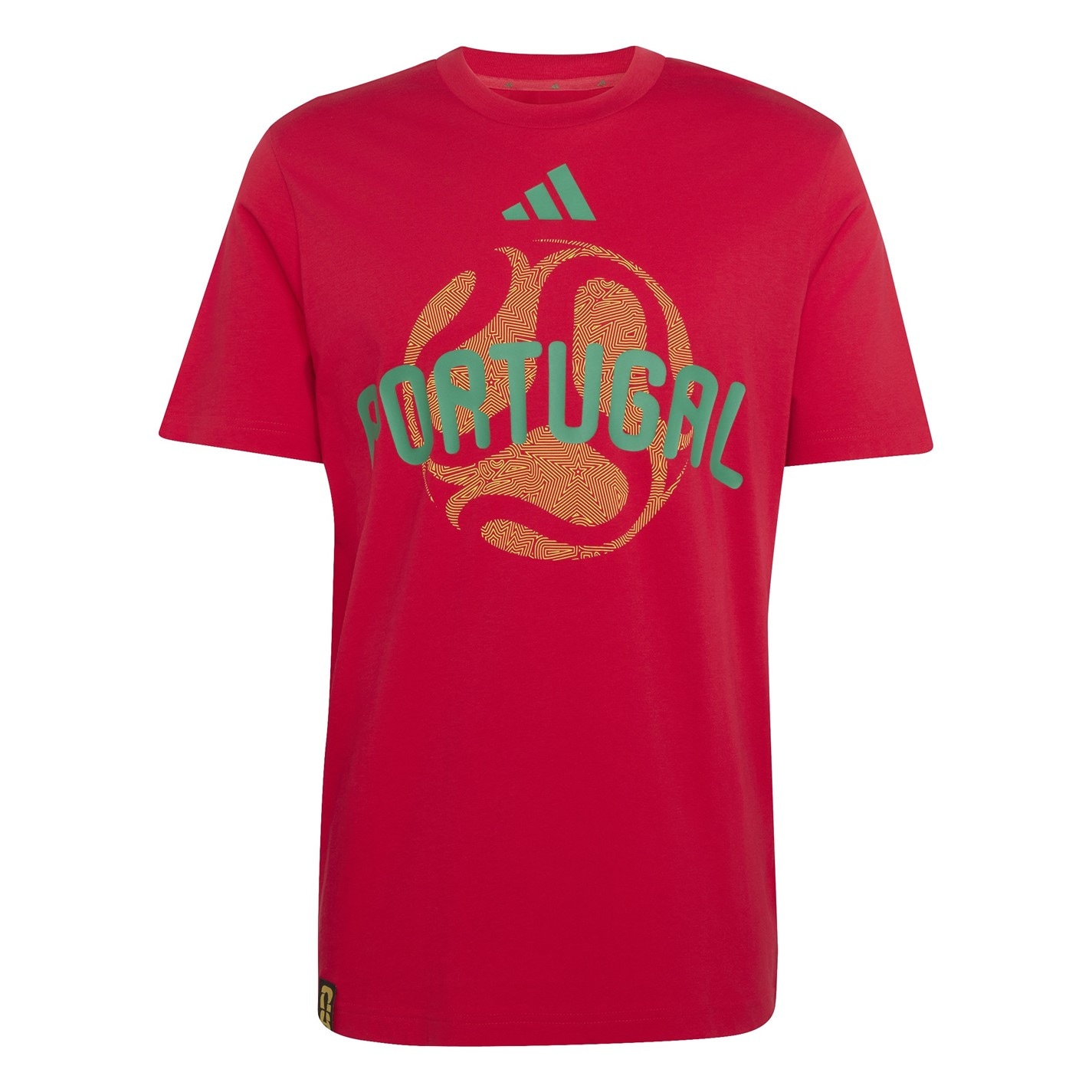 Tričko adidas Bold Red 6146476 adidas Mens Portugal T-Shirt - 1