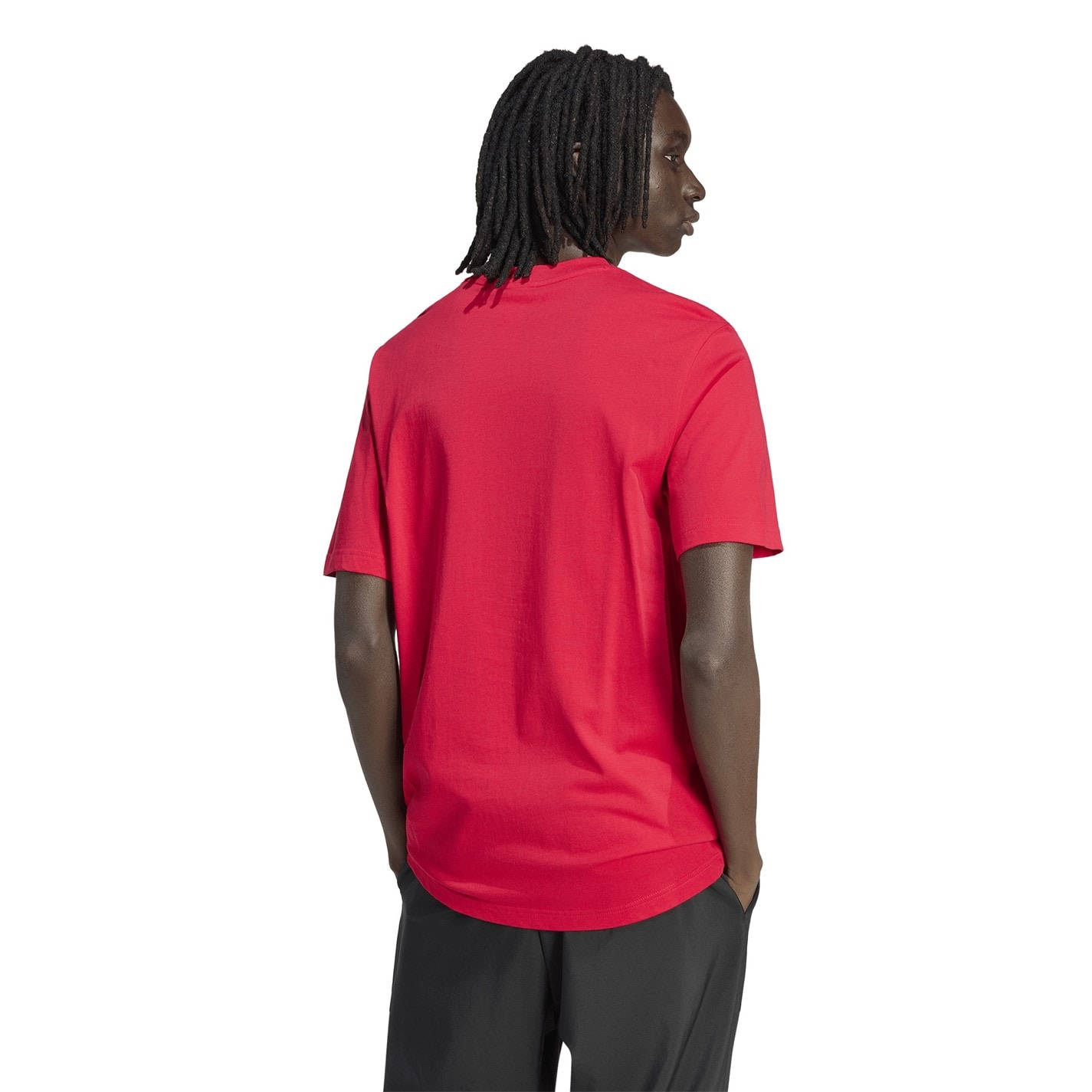 Tričko adidas Bold Red 6146476 adidas Mens Portugal T-Shirt - 3