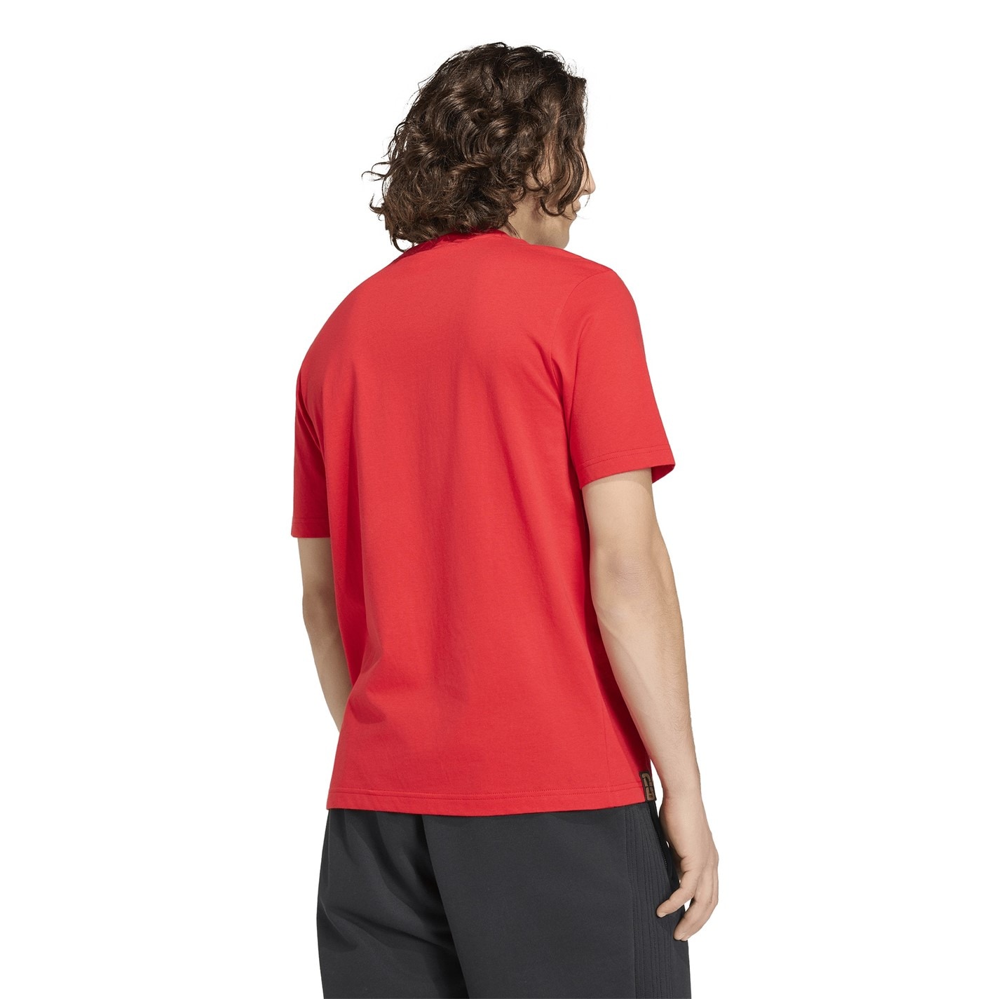 Tričko adidas Vivid Red 1272073 Mens Spain Short Sleeve Performance T-Shirt - 3
