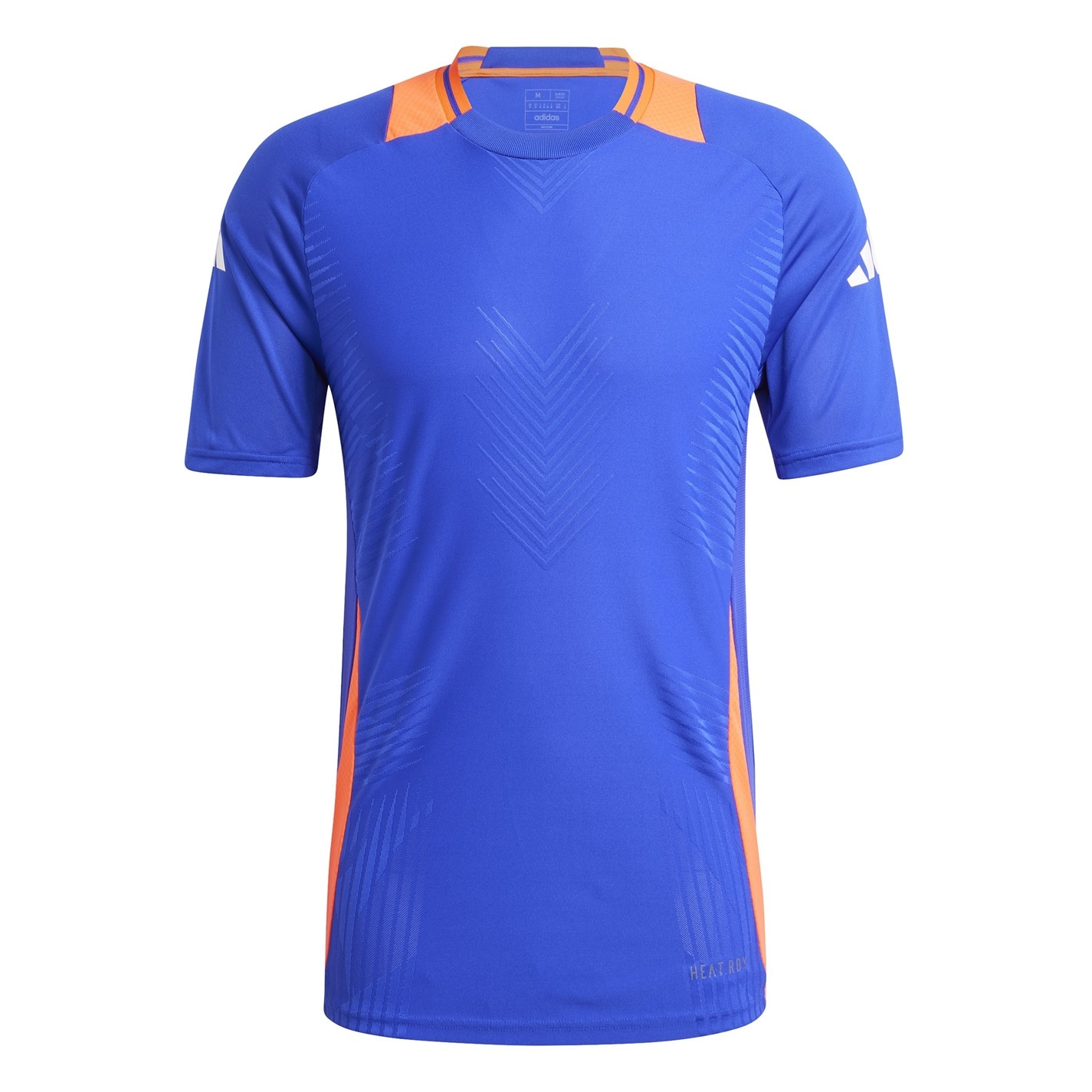 Tričko adidas Blue 9202233 Men's Tiro24 Trainer Short Sleeve Performance T-Shirt - 1