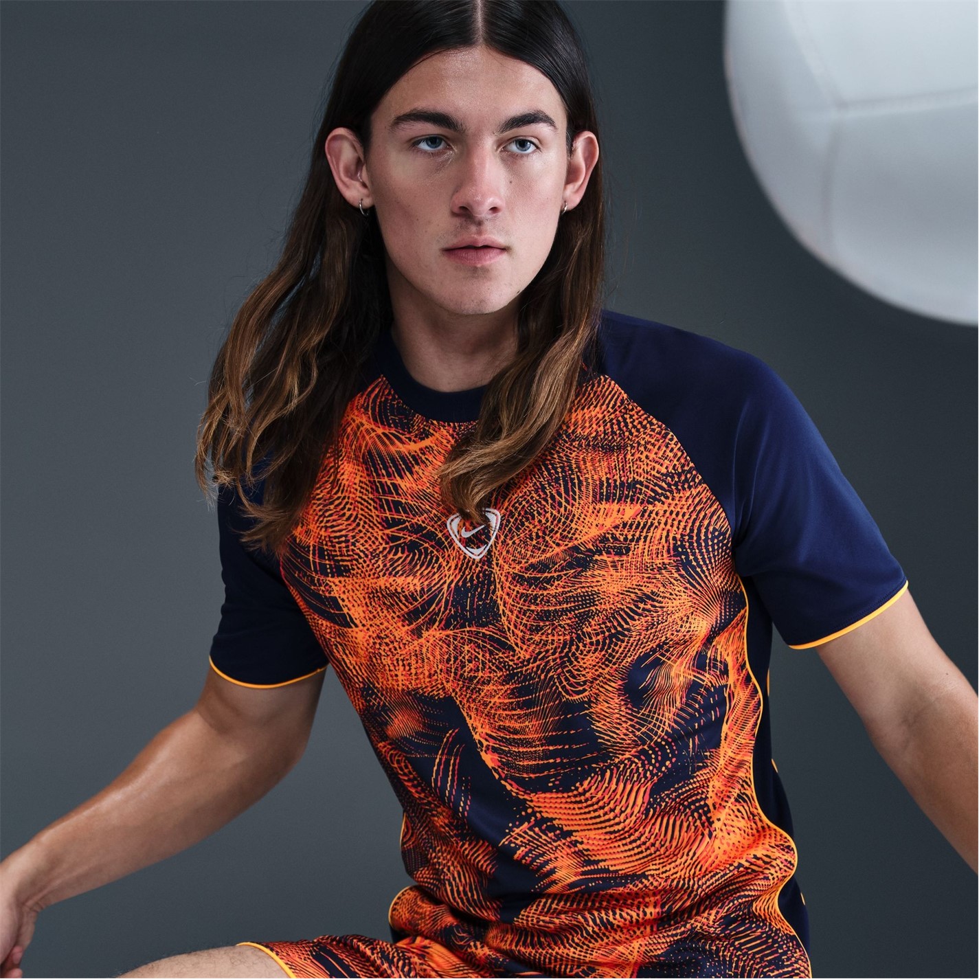 Tričko Nike Blue Void 6011602 Men's All-Over Print Short Sleeve T-Shirt - 3