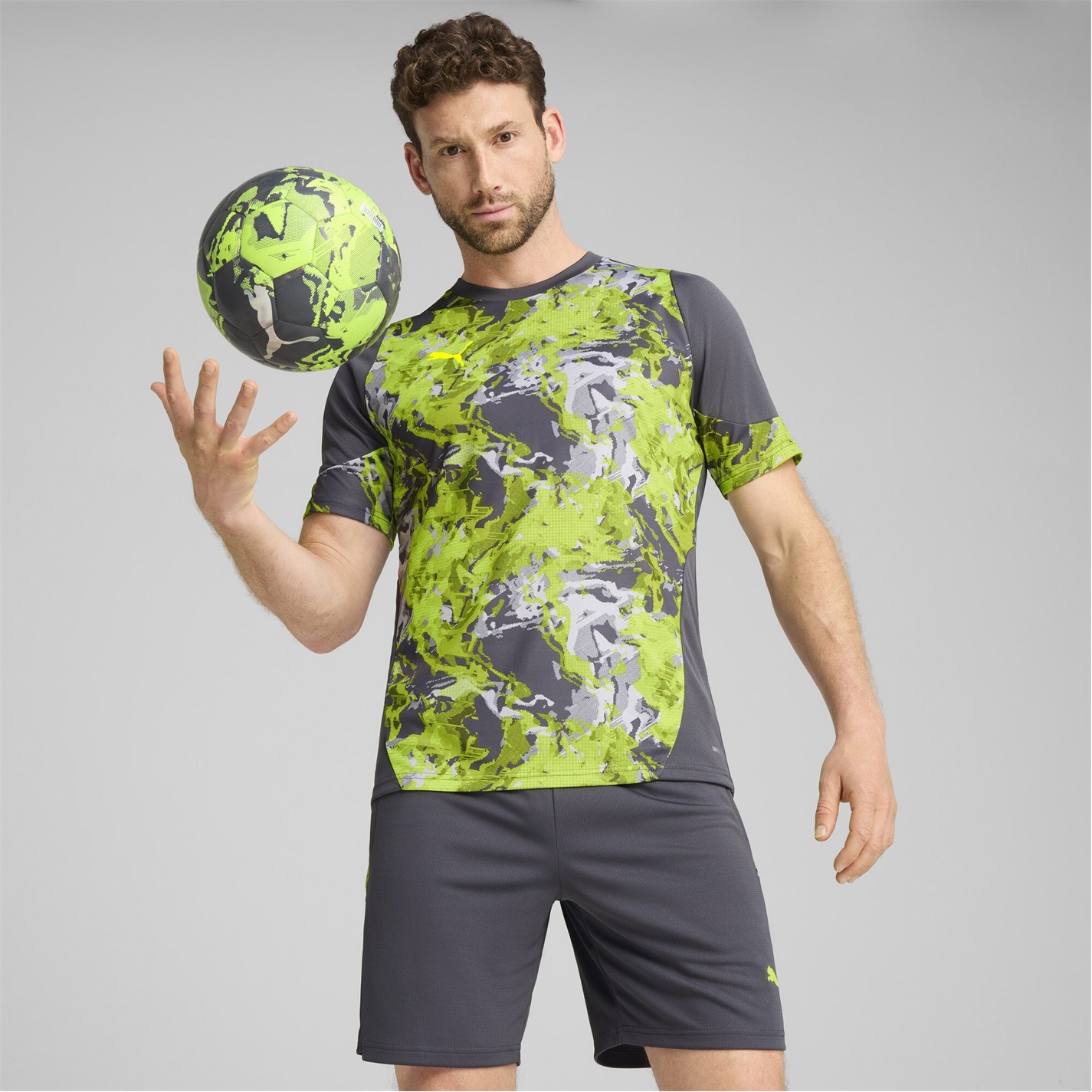 Tričko Puma Galactic Grey 9164732 IndividualCUP Football Top Adults - 2