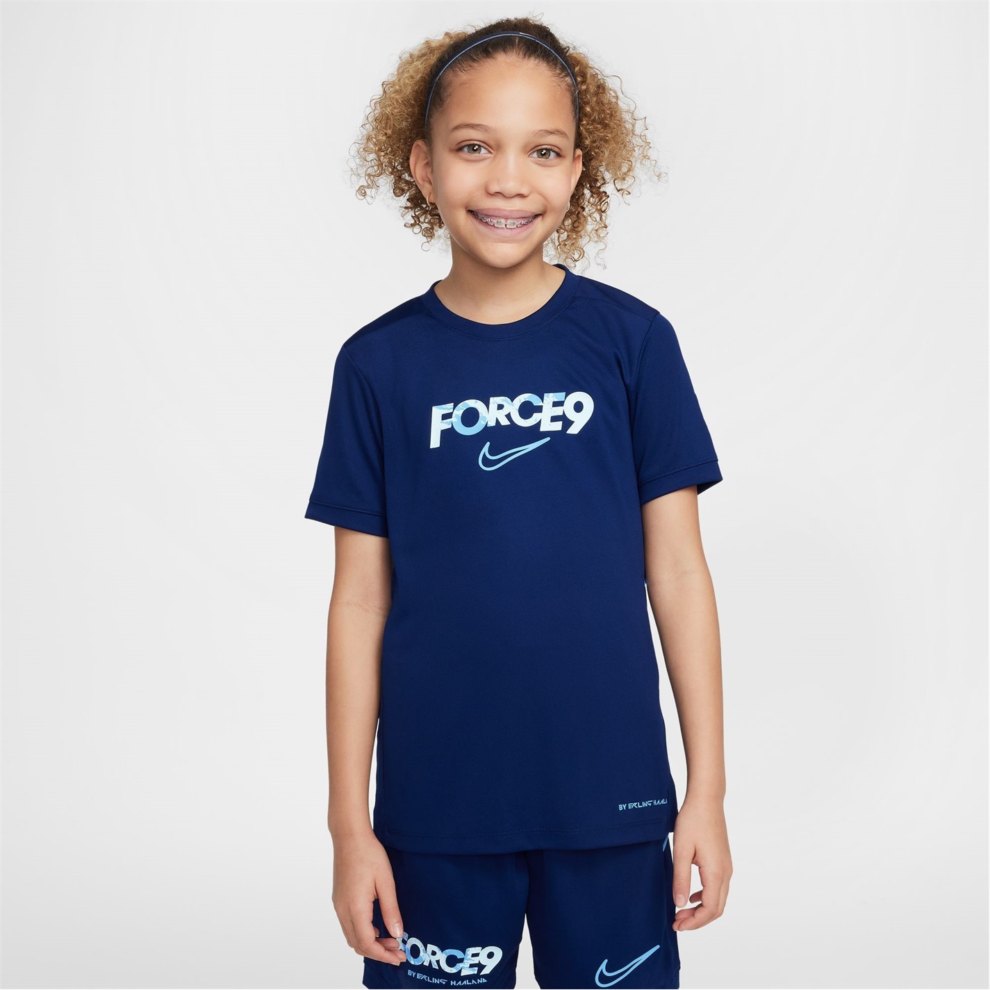 Tričko Nike Navy 7868852 Haaland T-shirt Juniors - 1