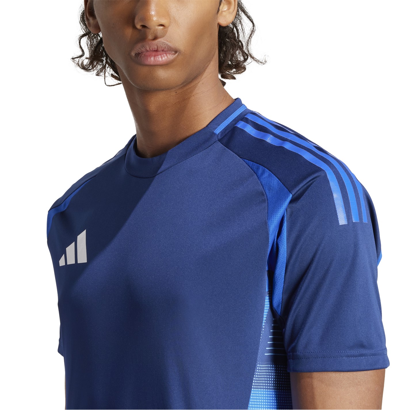 Tričko adidas Navy Blue 2830834 Men's Tiro24 Short Sleeve Performance T-Shirt - 6