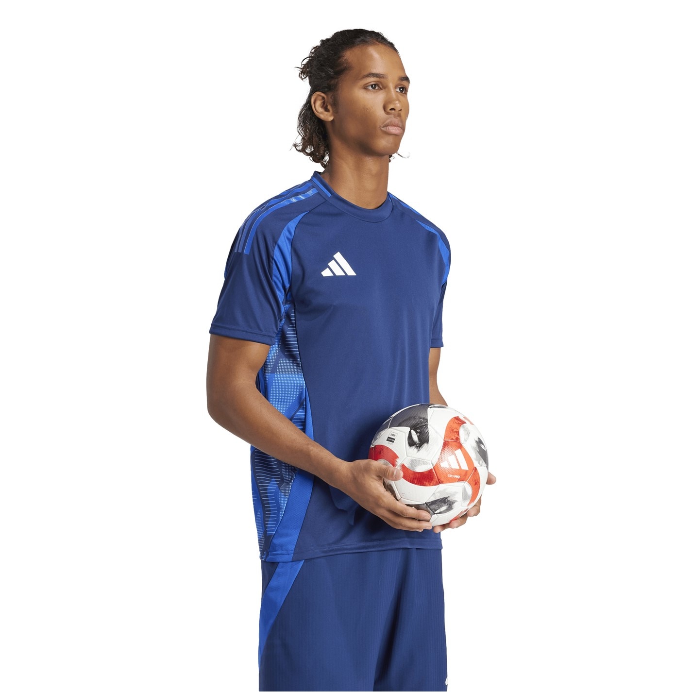 Tričko adidas Navy Blue 2830834 Men's Tiro24 Short Sleeve Performance T-Shirt - 7