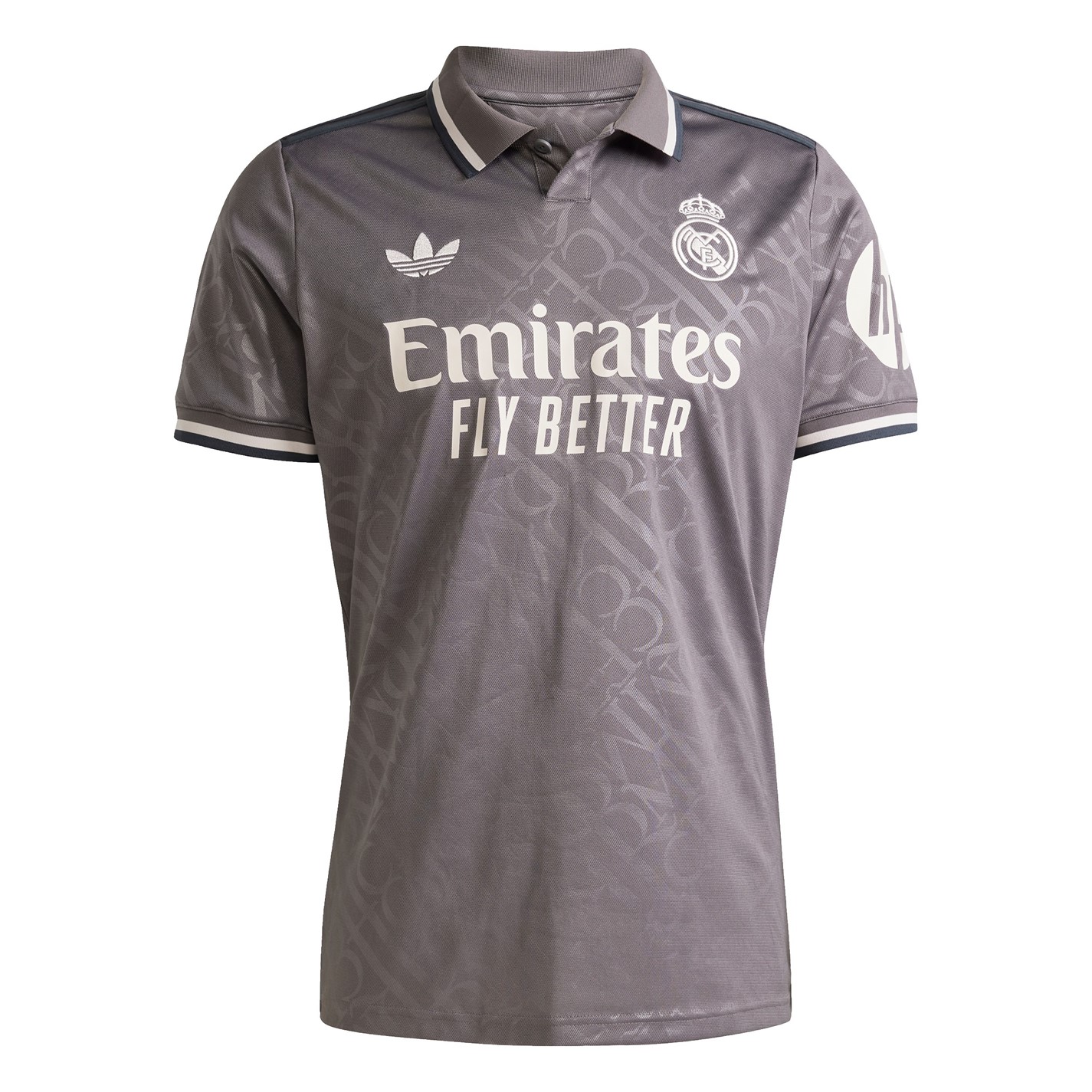 Tričko adidas Charcoal 7500670 Men's Real 3 Jersey Short Sleeve Performance T-Shirt - 1