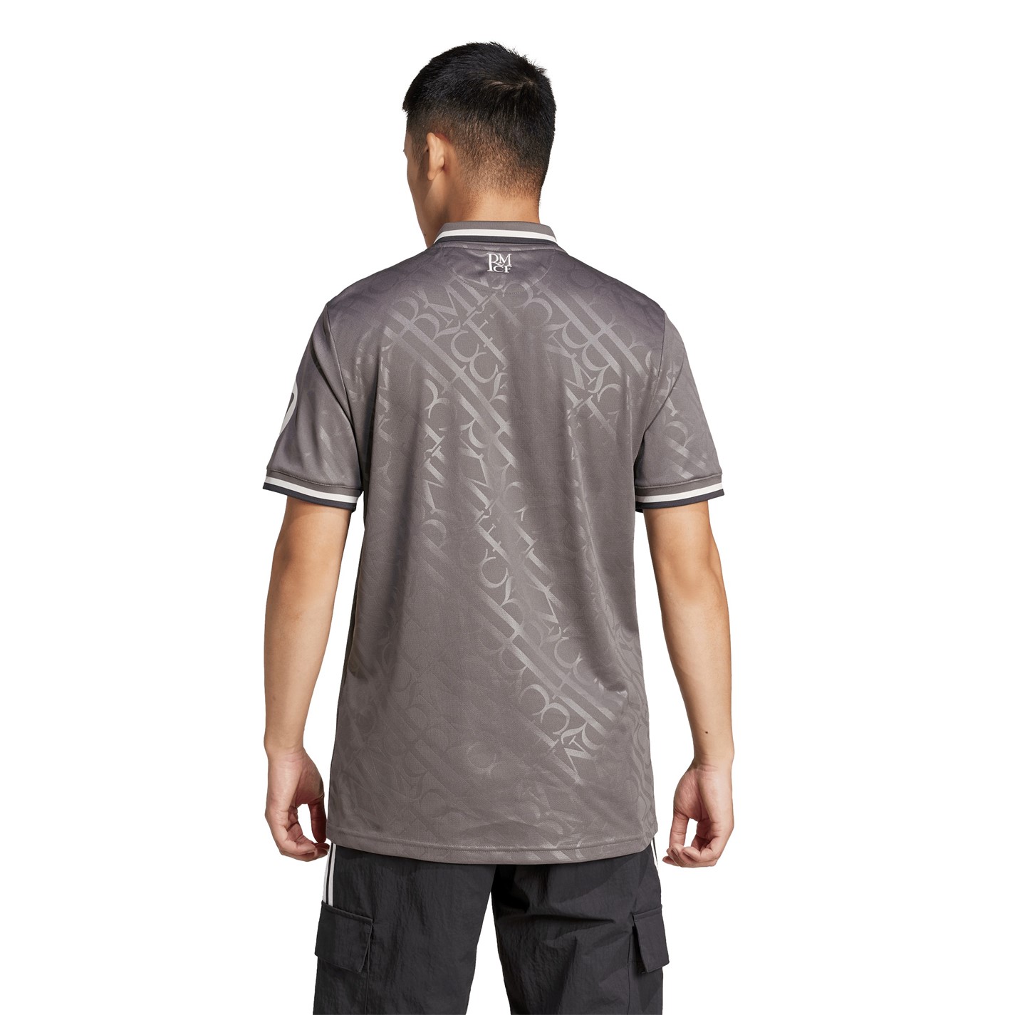 Tričko adidas Charcoal 7500670 Men's Real 3 Jersey Short Sleeve Performance T-Shirt - 4