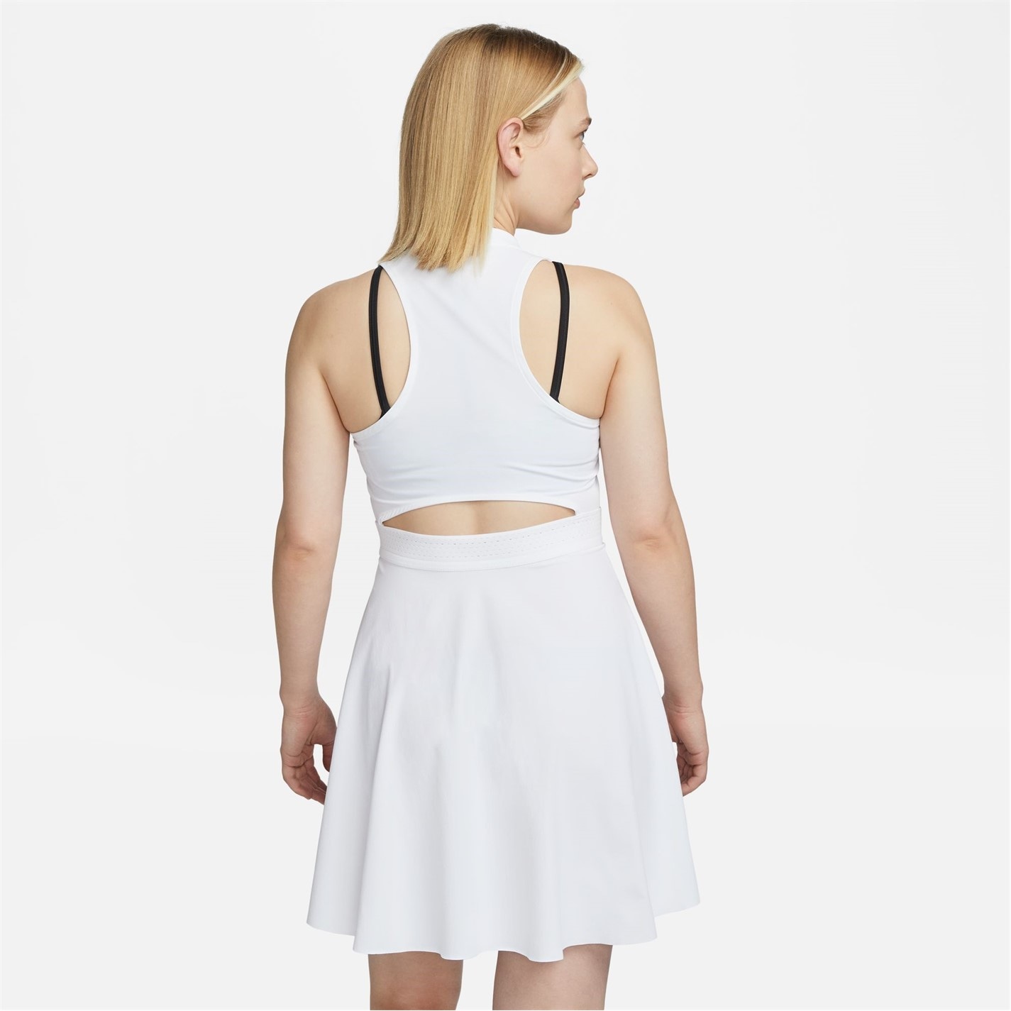 Nike WHITE 261098 NikeCourt Dri-FIT Club Women's Dress - 2