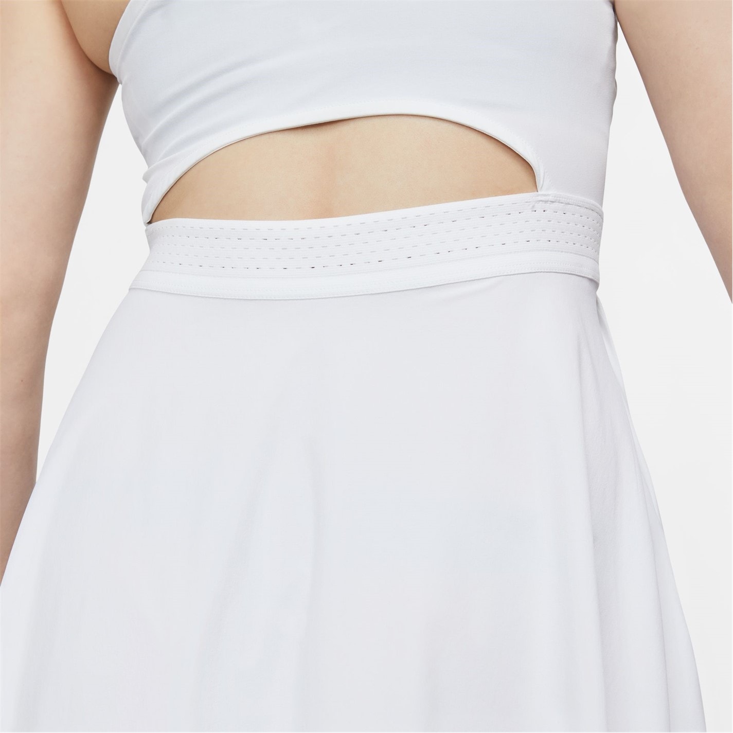 Nike WHITE 261098 NikeCourt Dri-FIT Club Women's Dress - 5