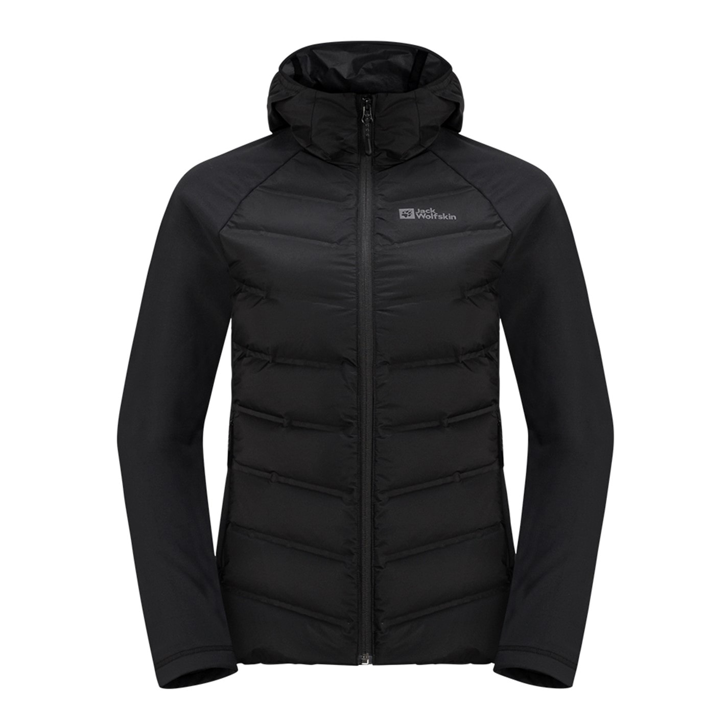 Dámska bunda Jack Wolfskin Black 3820196 Tasman Down Hybrid - 1