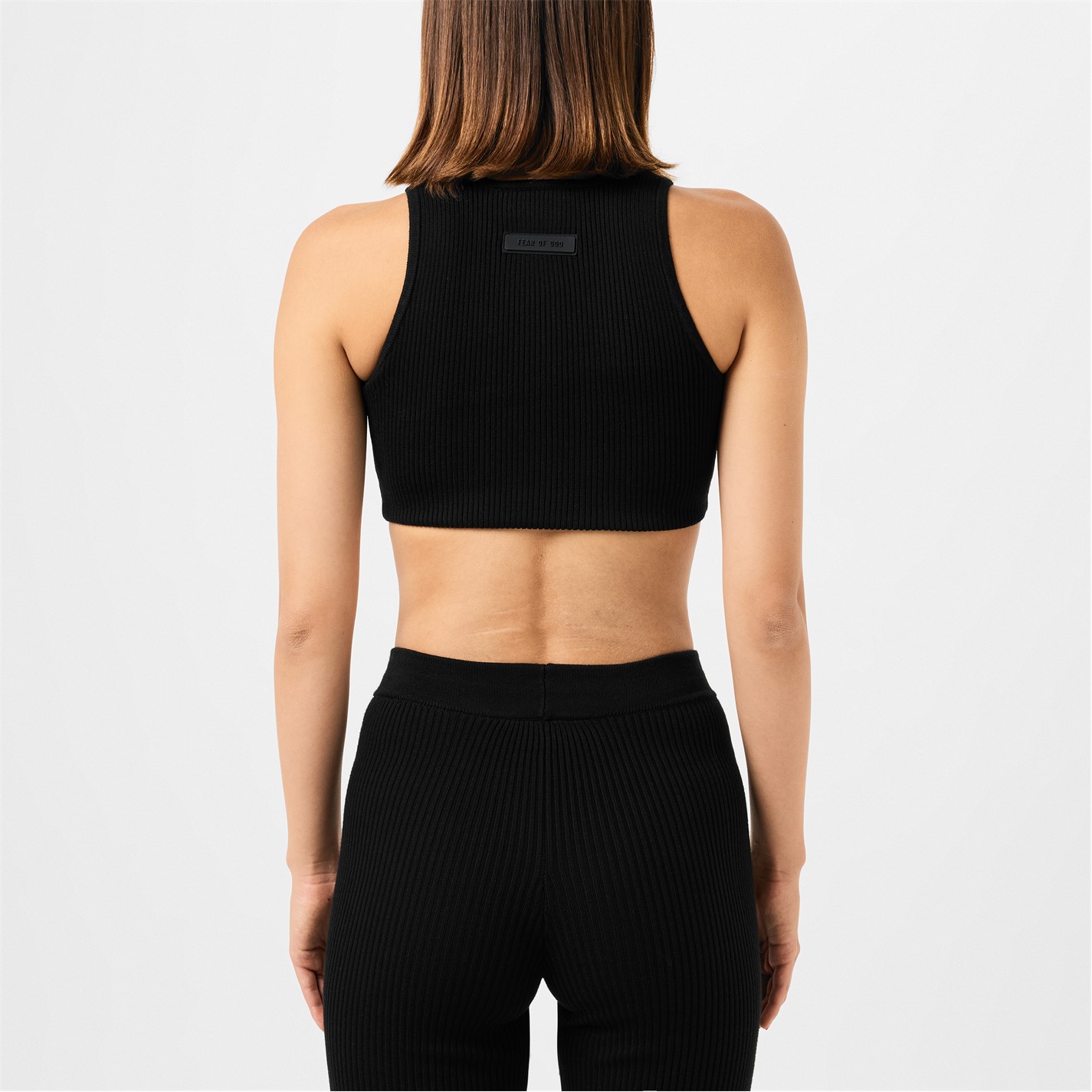 FEAR OF GOD ESSENTIALS Jet Black 4743144 Sport Tank Top - 3