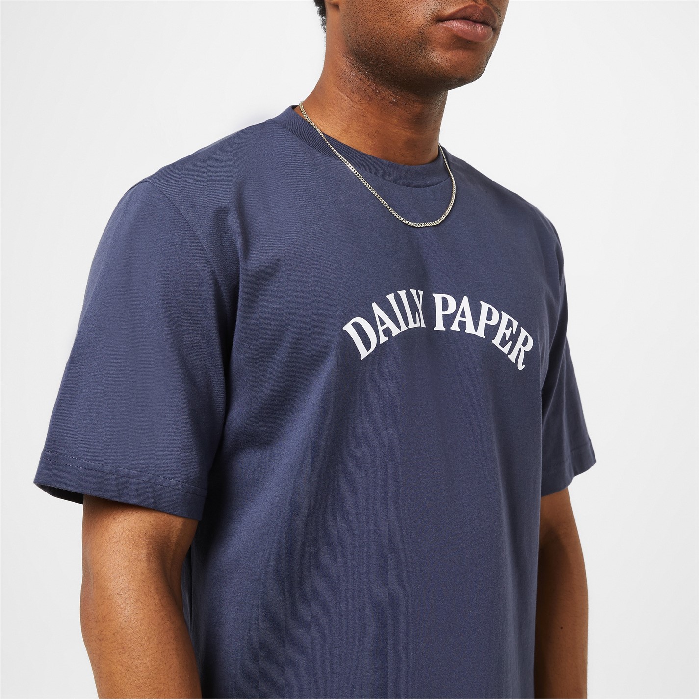 Tričko DAILY PAPER Odyssey Grey 4074737 Partu Short Sleeve T Shirt - 4