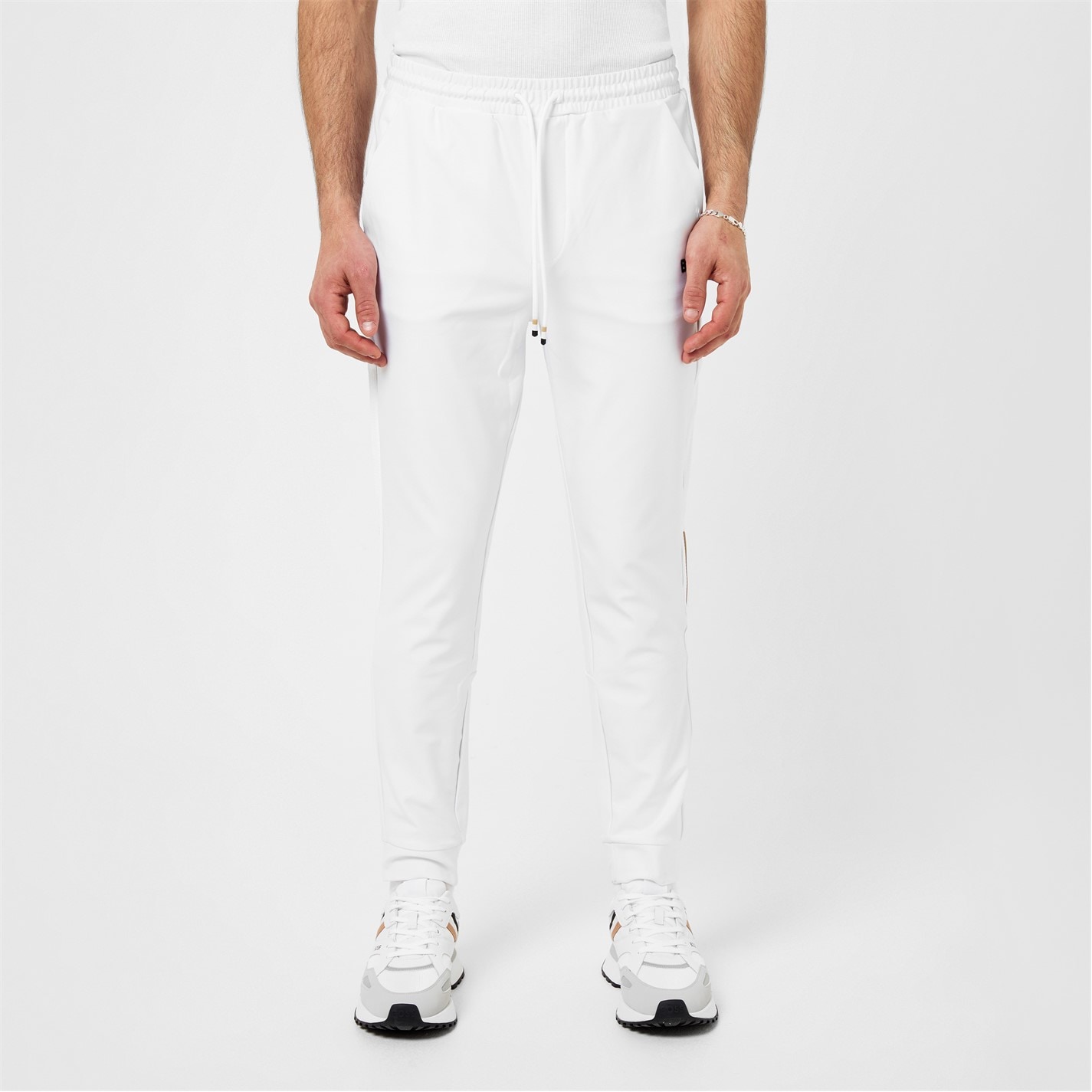 Tepláky Boss White 100 457112 Men's HBG Hicon MB 2 Tracksuit Bottoms - 1