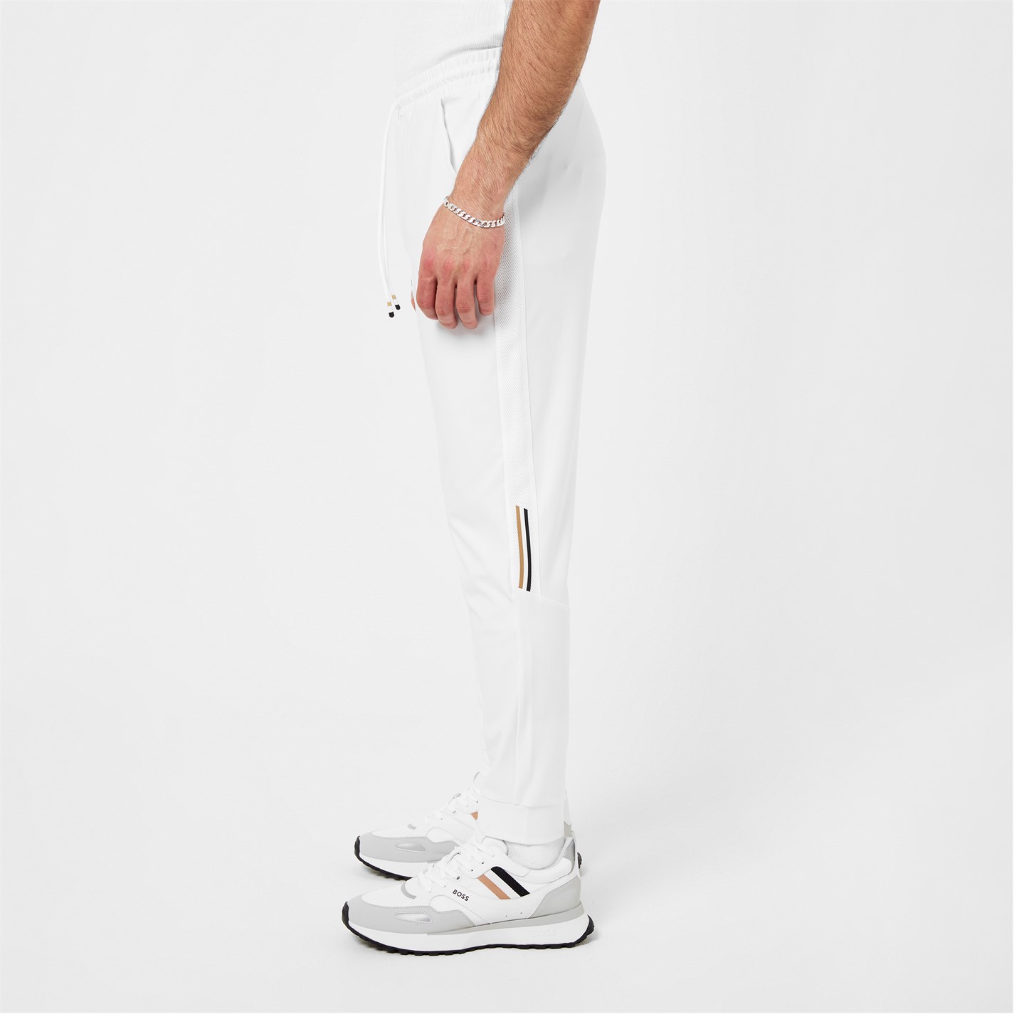 Tepláky Boss White 100 457112 Men's HBG Hicon MB 2 Tracksuit Bottoms - 2