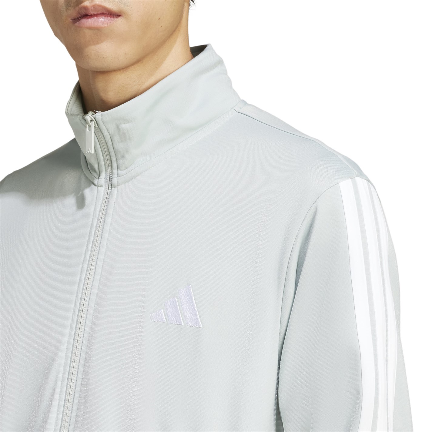 adidas Basic 3 - Stripes Tricot Tracksuit - 7