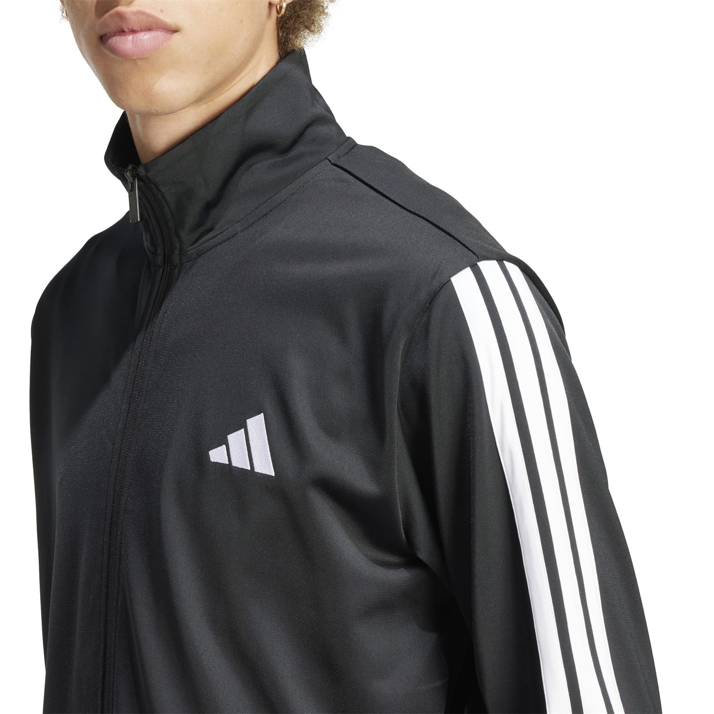 adidas Basic 3 - Stripes Tricot Tracksuit - 7
