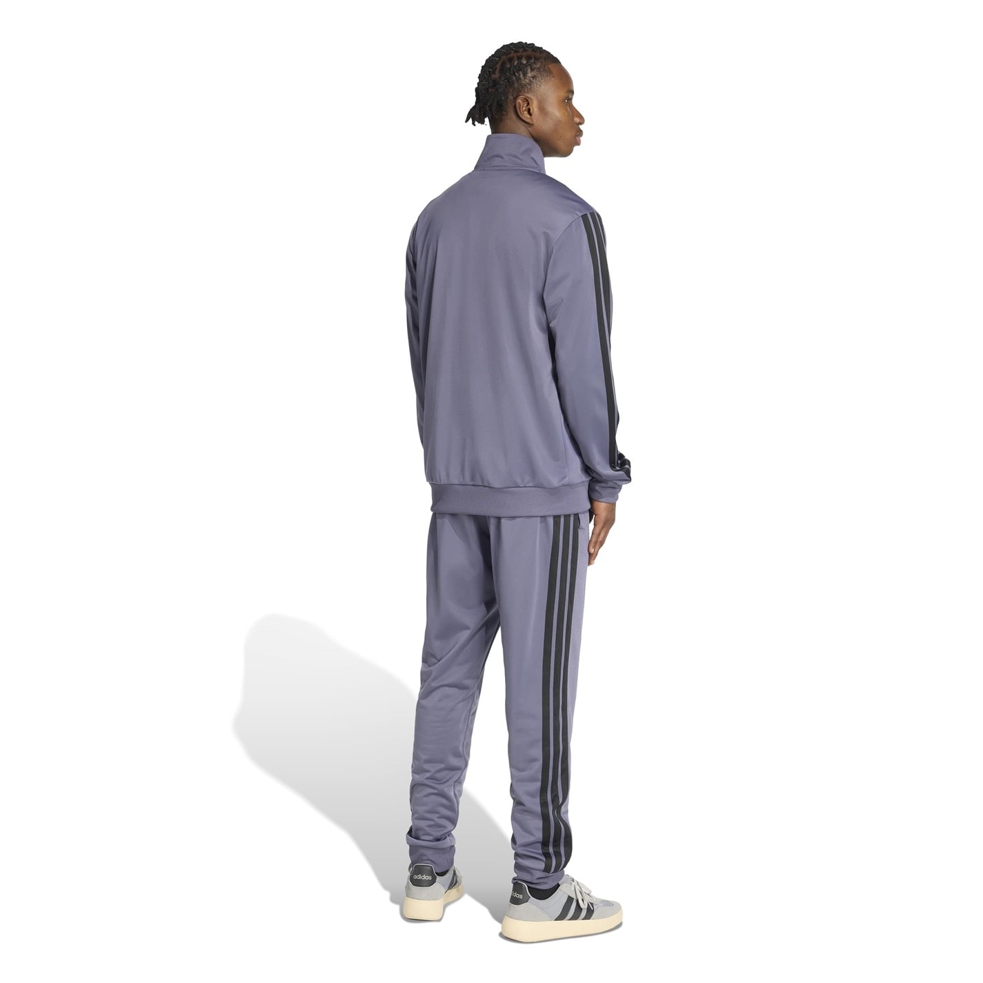 adidas Basic 3 - Stripes Tricot Tracksuit - 3