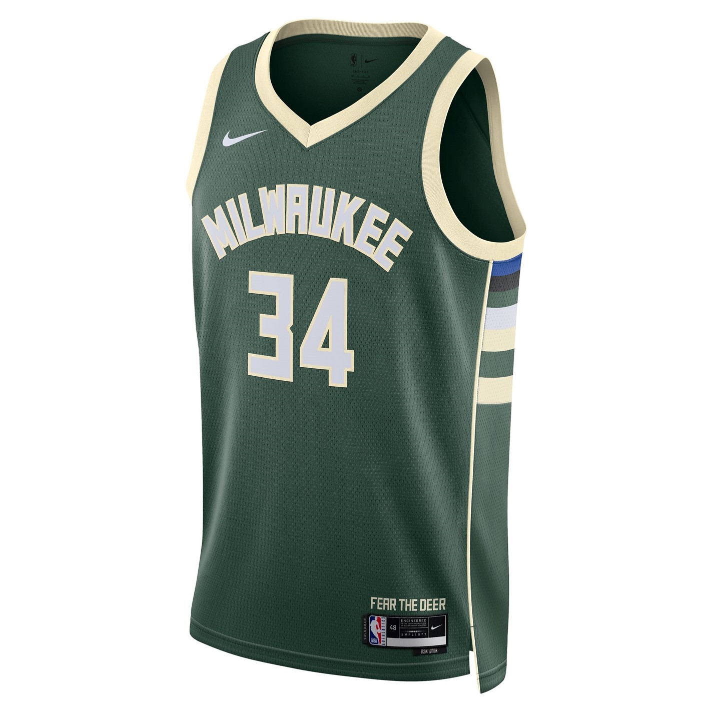 Tričko Nike Bucks 2970429 NBA Icon Edition Swingman Jersey - 1