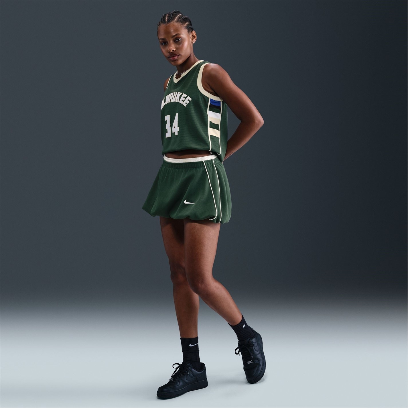 Tričko Nike Bucks 2970429 NBA Icon Edition Swingman Jersey - 12