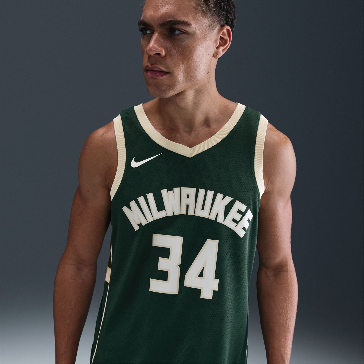 Tričko Nike Bucks 2970429 NBA Icon Edition Swingman Jersey - 14