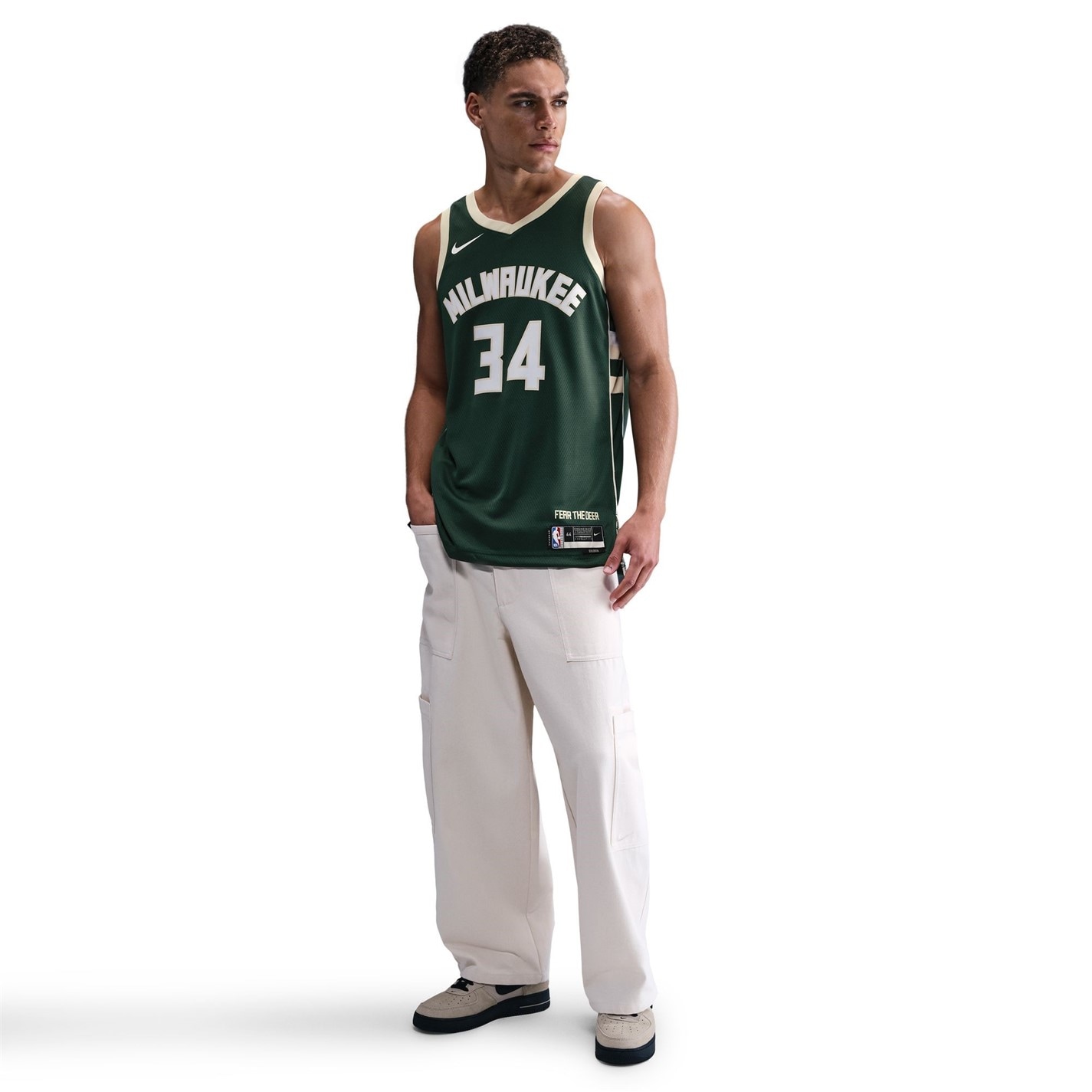 Tričko Nike Bucks 2970429 NBA Icon Edition Swingman Jersey - 8