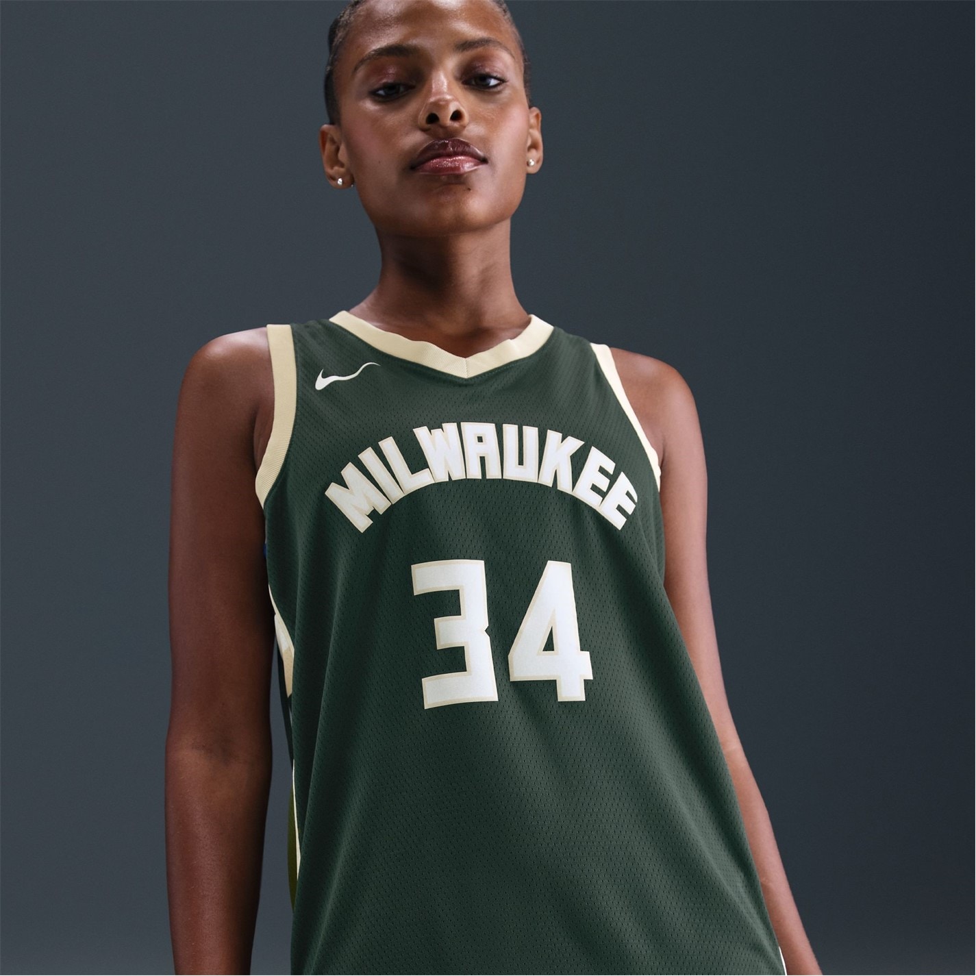 Tričko Nike Bucks 2970429 NBA Icon Edition Swingman Jersey - 10