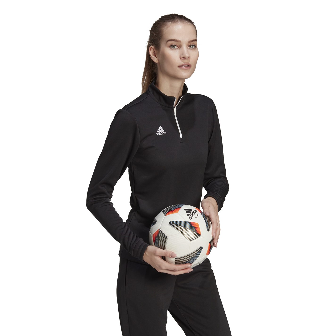 Tričko adidas Black 1942273 Entrada 22 Training Top Womens - 6