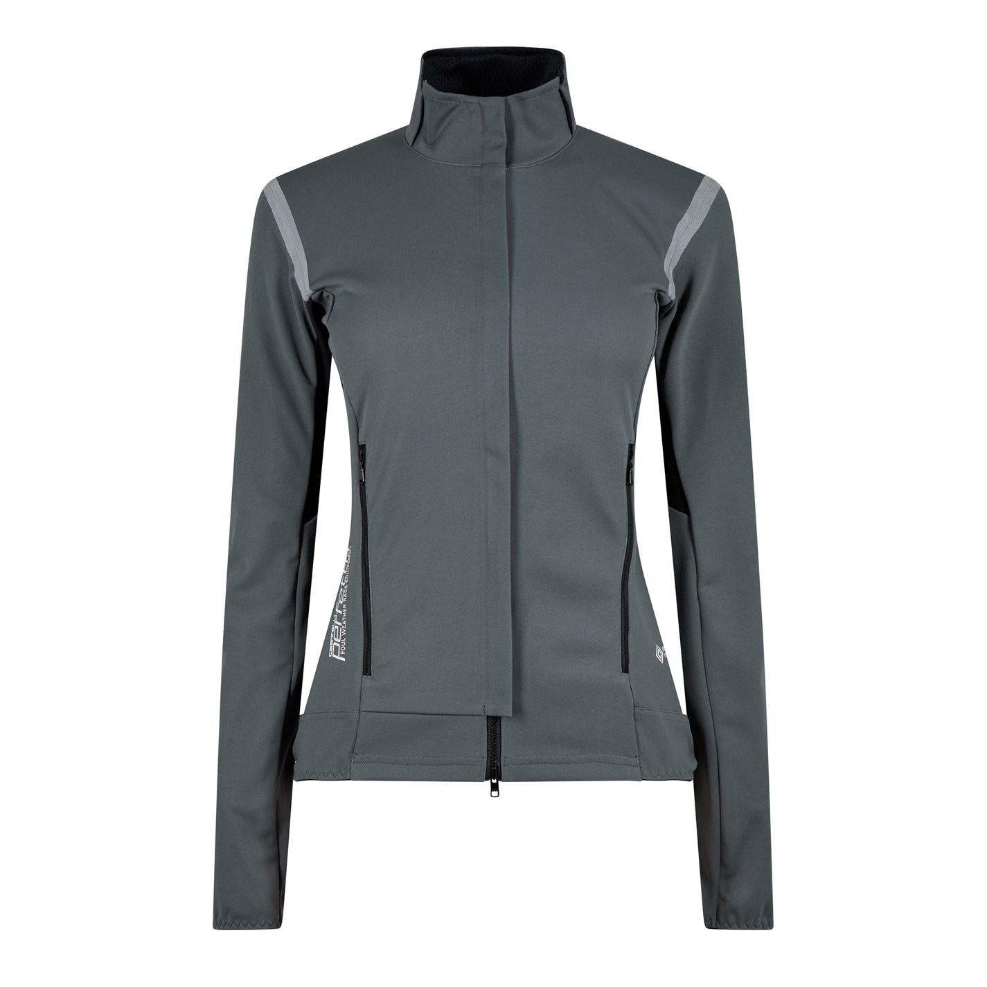 Dámska bunda Castelli Grey 4918684 Women's Perfetto Water-Resistant Windproof Performance Cycling Jacket - 1