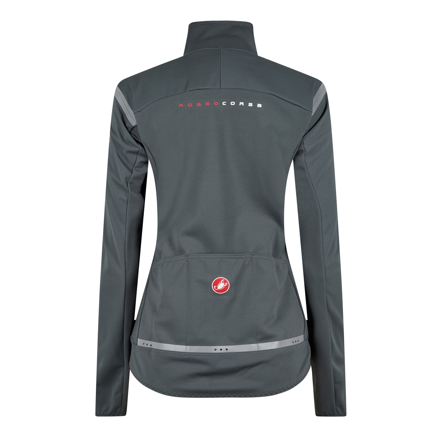 Dámska bunda Castelli Grey 4918684 Women's Perfetto Water-Resistant Windproof Performance Cycling Jacket - 4